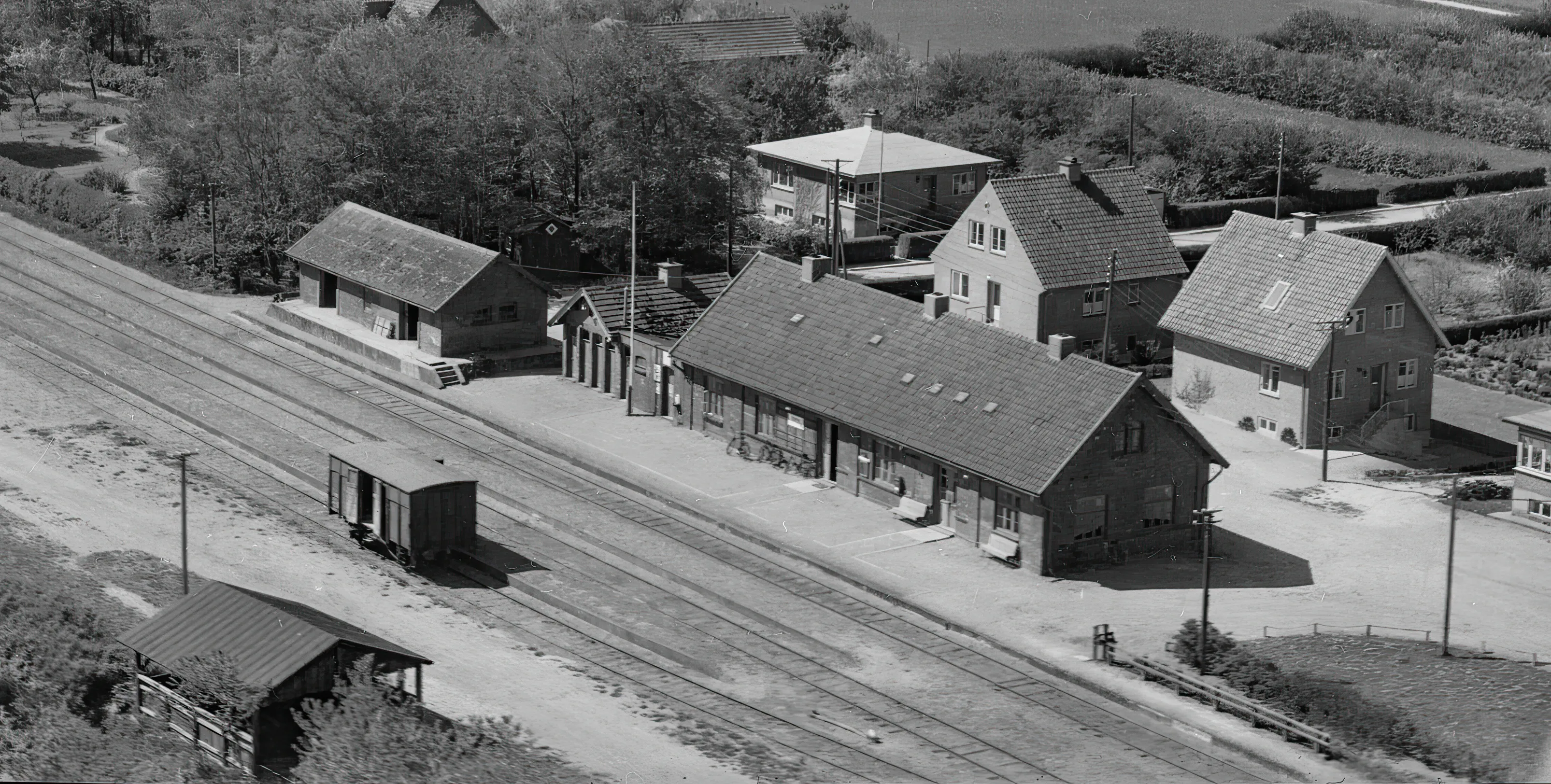 Billede af Hørby Station.