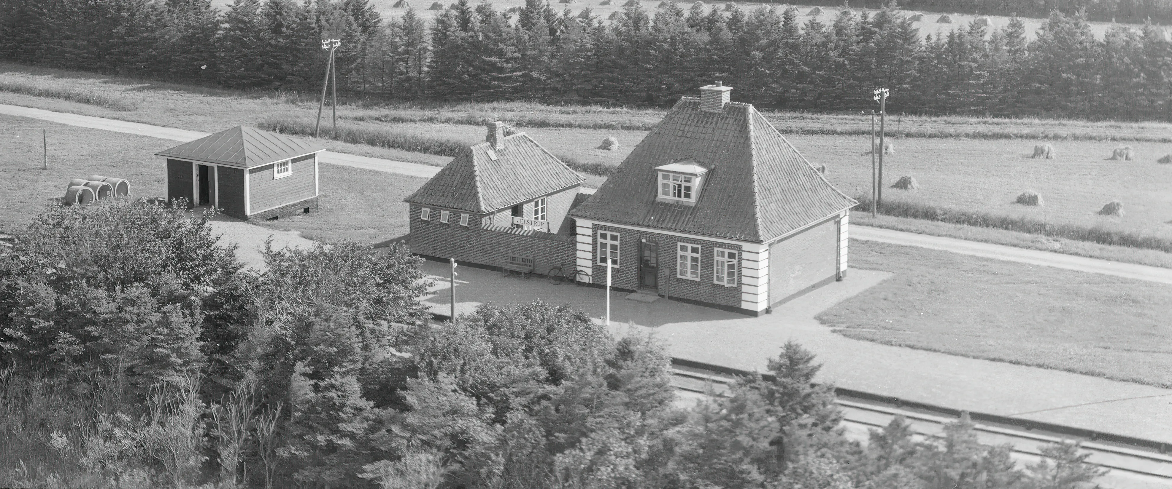 Billede af Jelstrup Station.