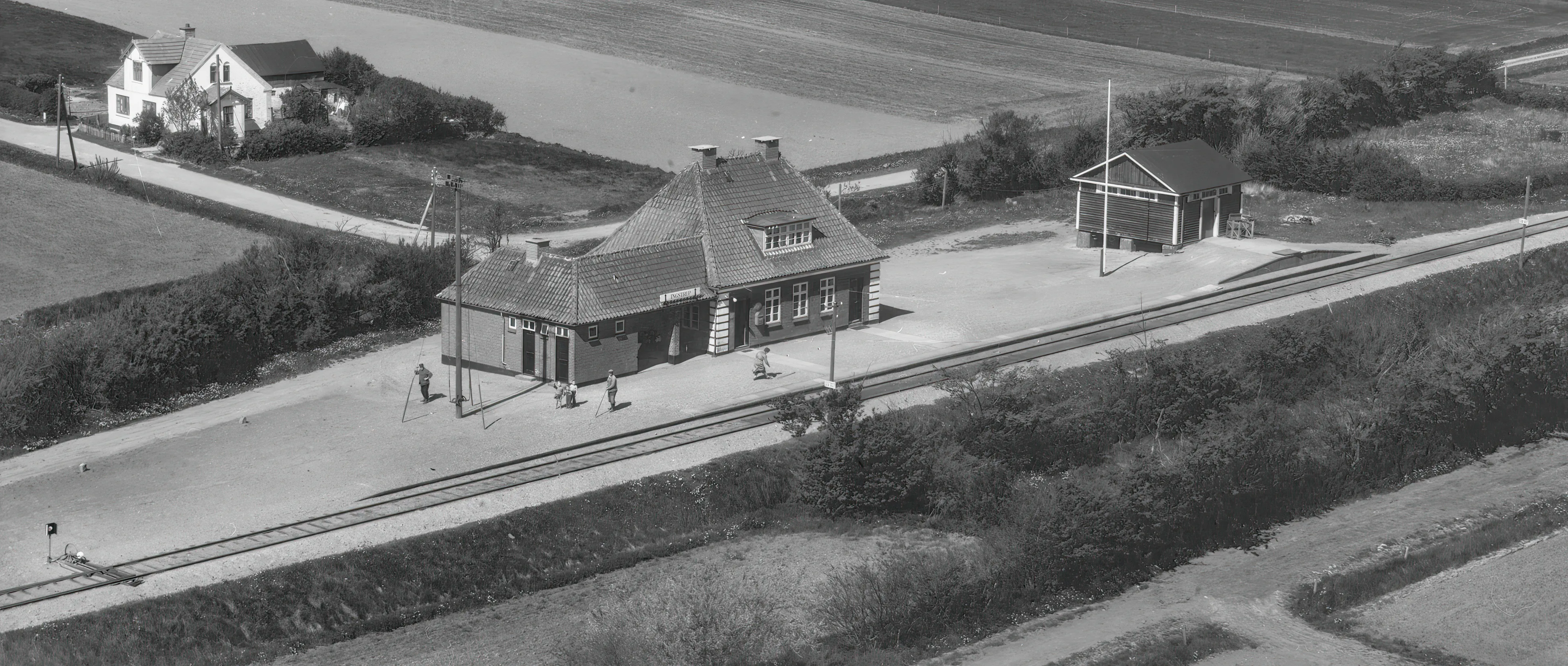 Billede af Ingstrup Station.