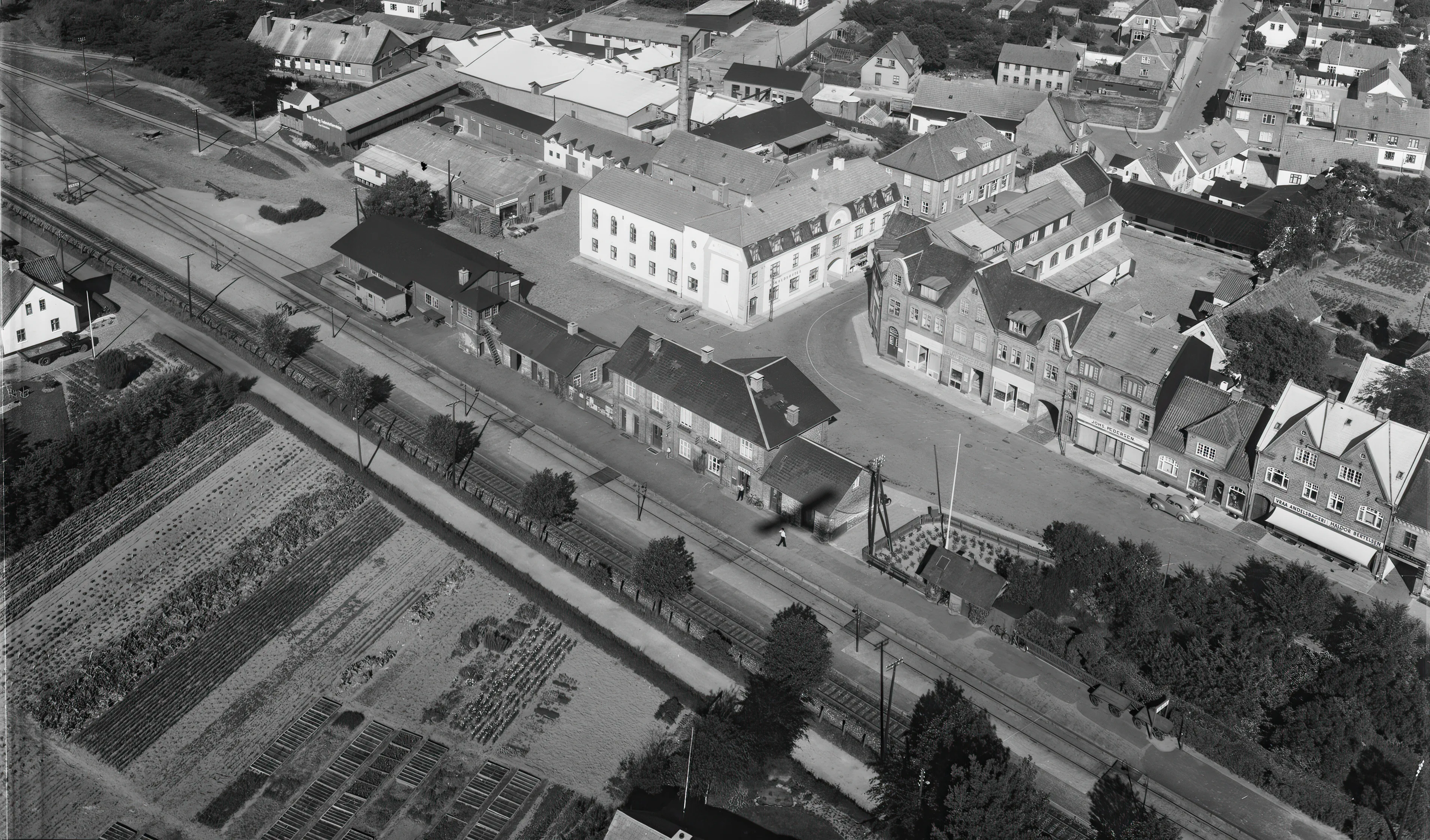 Billede af Vrå Station.