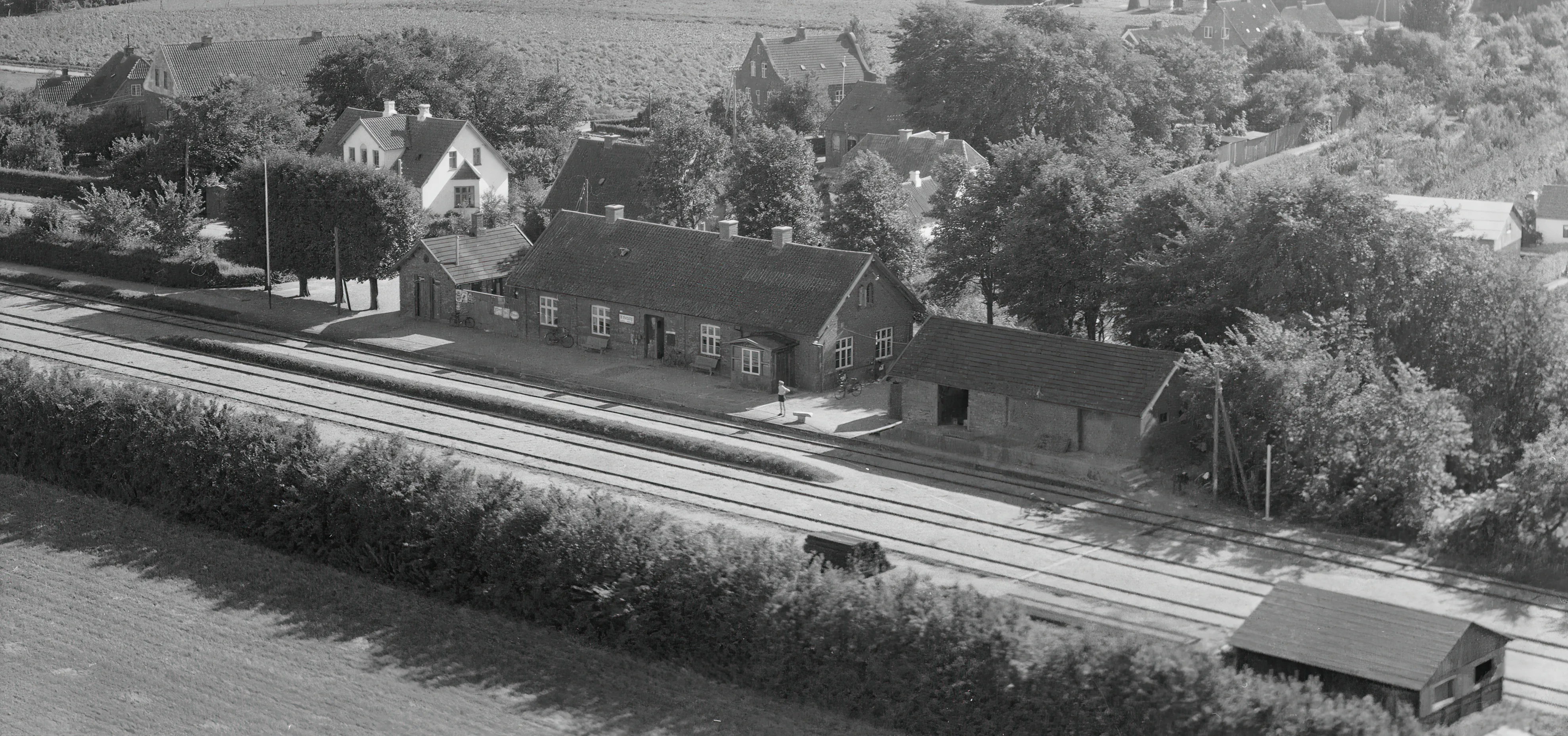 Billede af Vester Hassing Station.