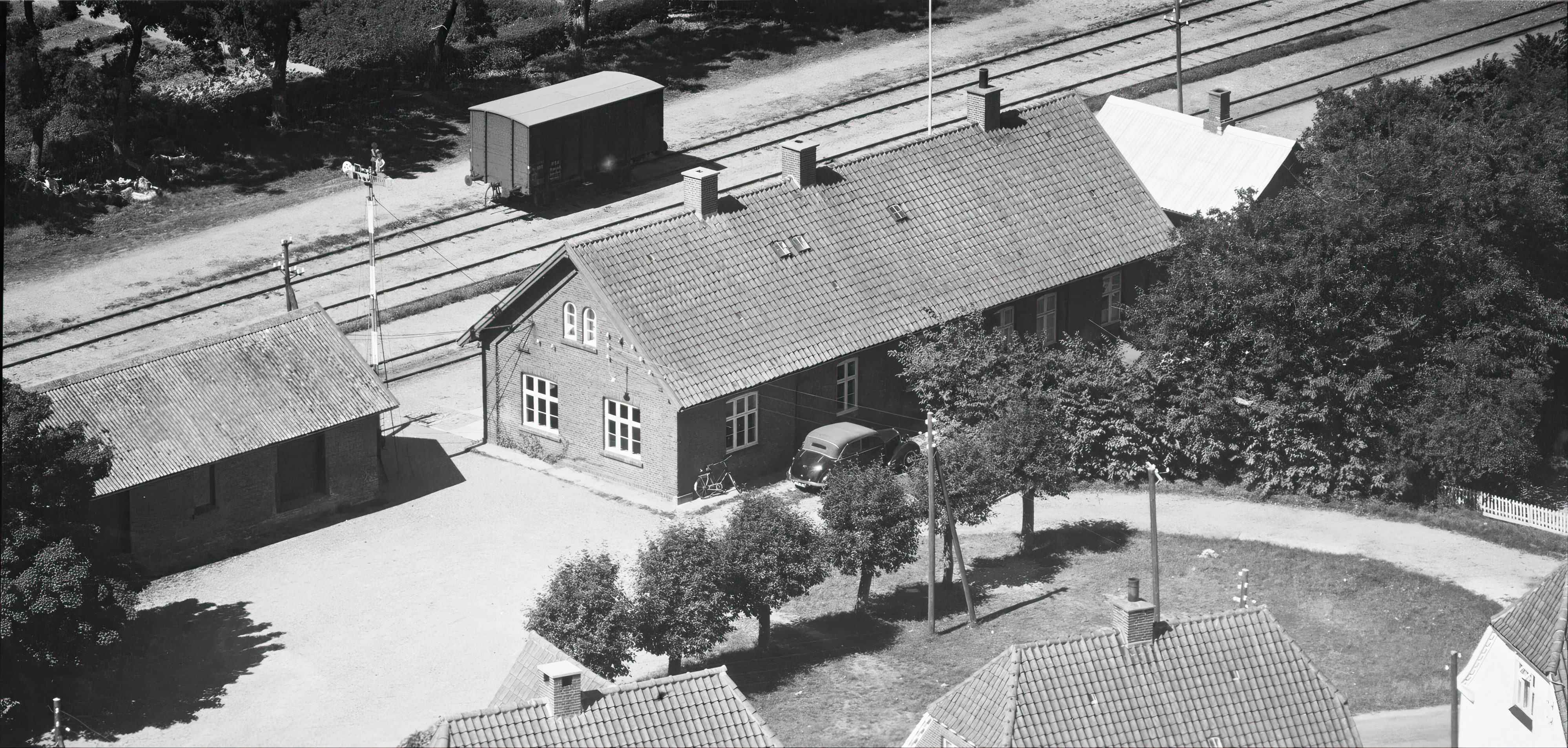 Billede af Præstbro Station.