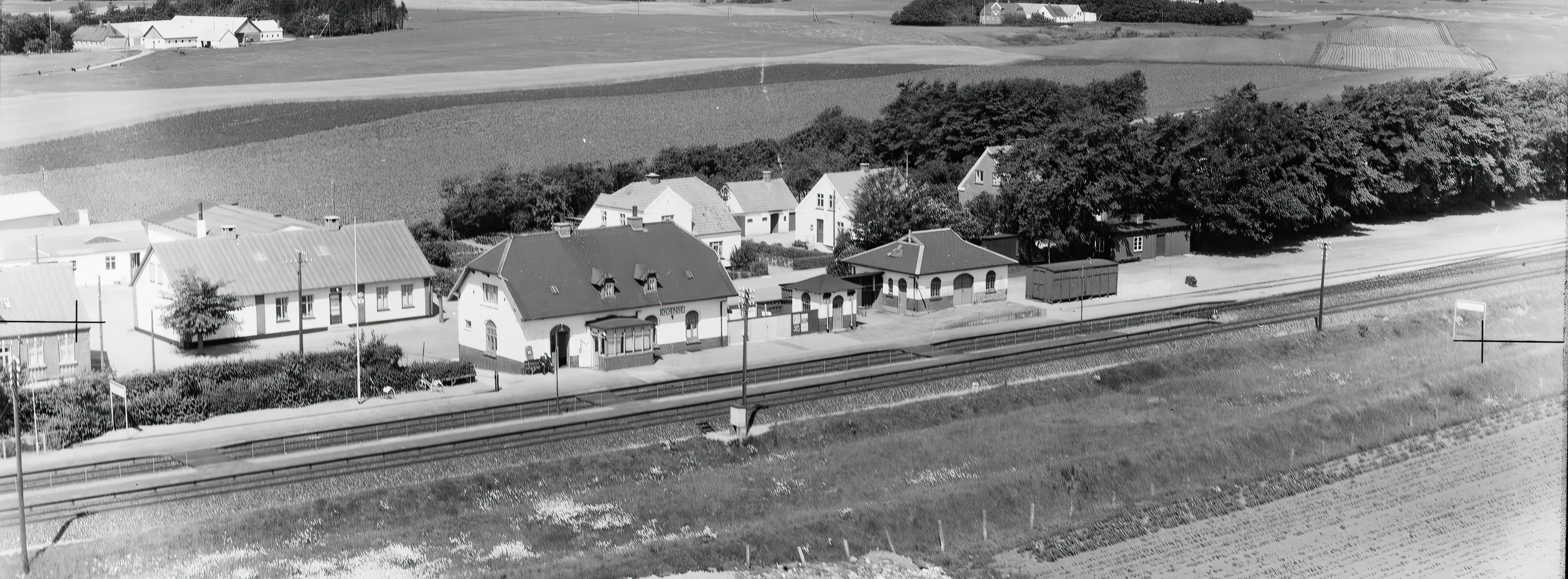 Billede af Øster Doense Station.