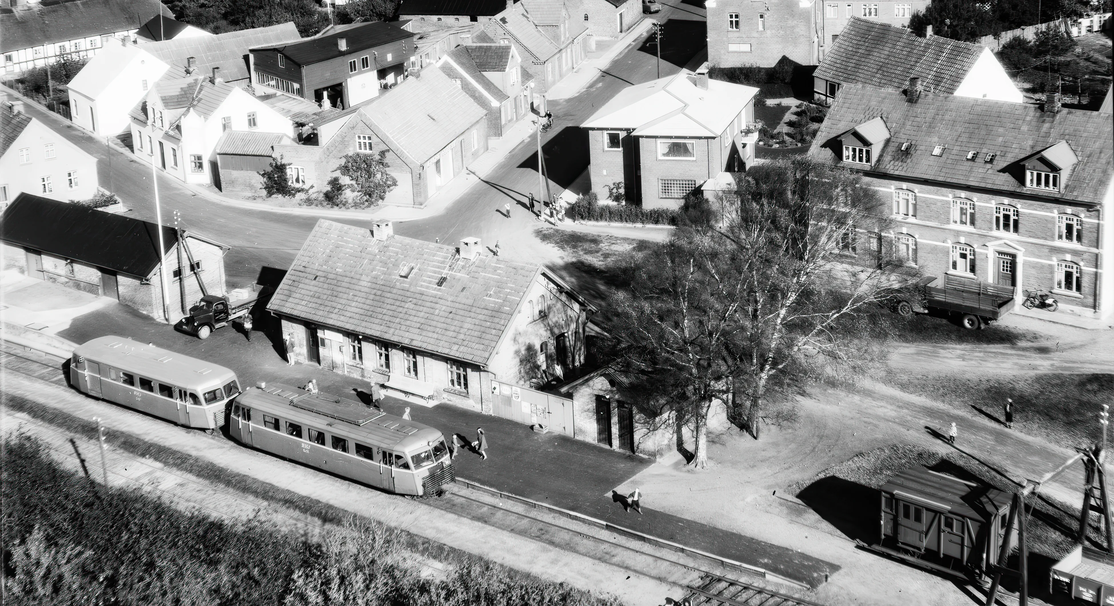 Billede af Skelund Station.