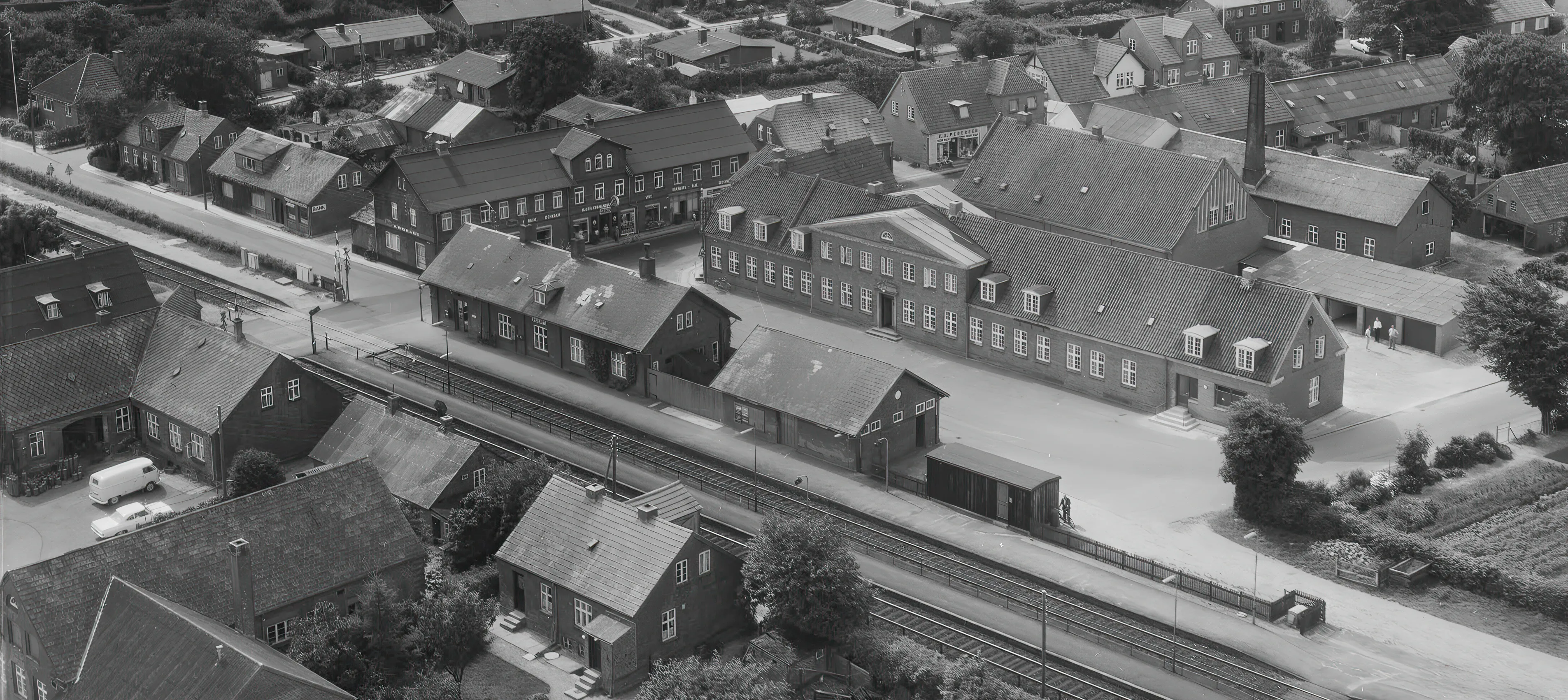 Billede af Hjerm Station.