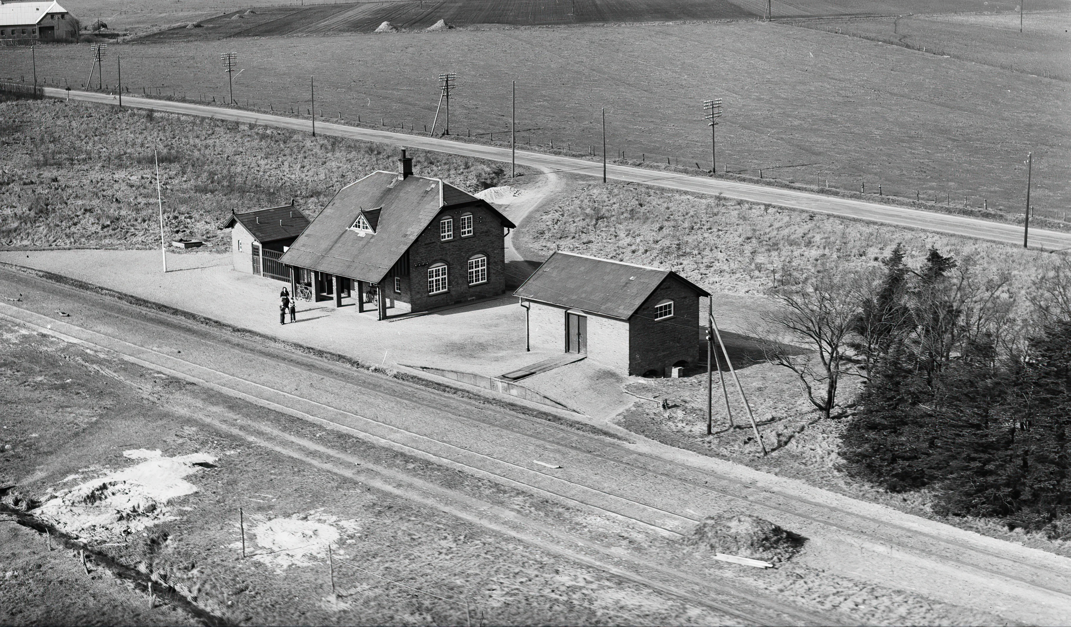 Billede af Hyllerslev Station.