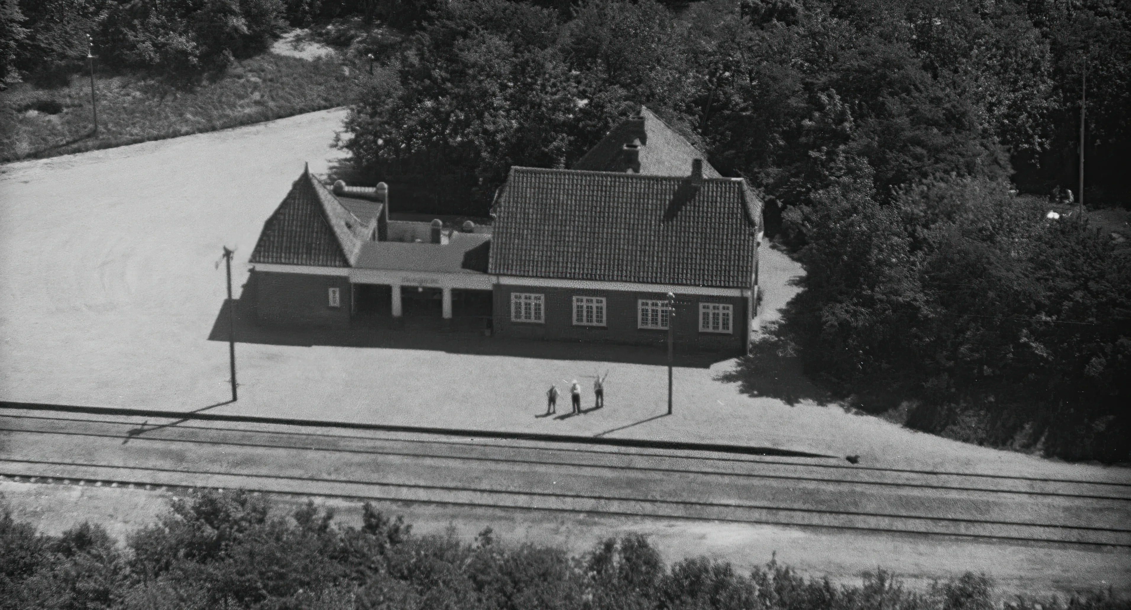Billede af Grønbjerg Station.