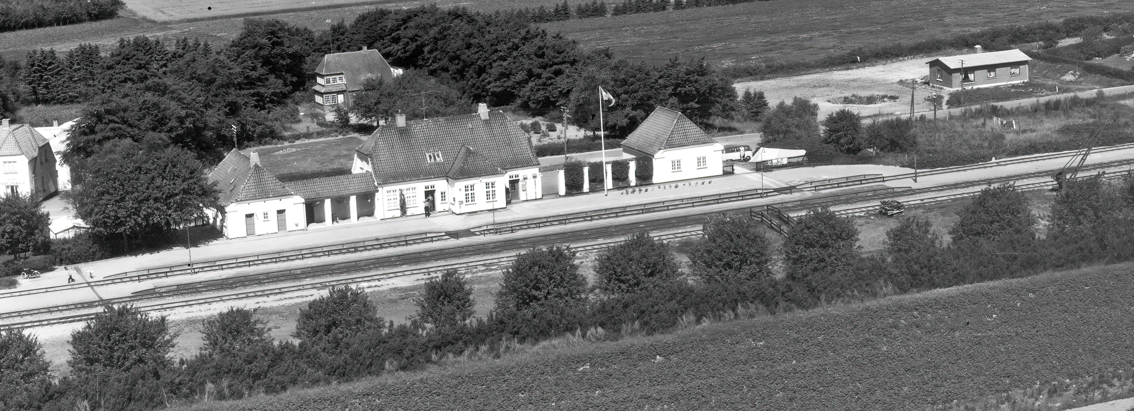 Billede af Hampen Station.