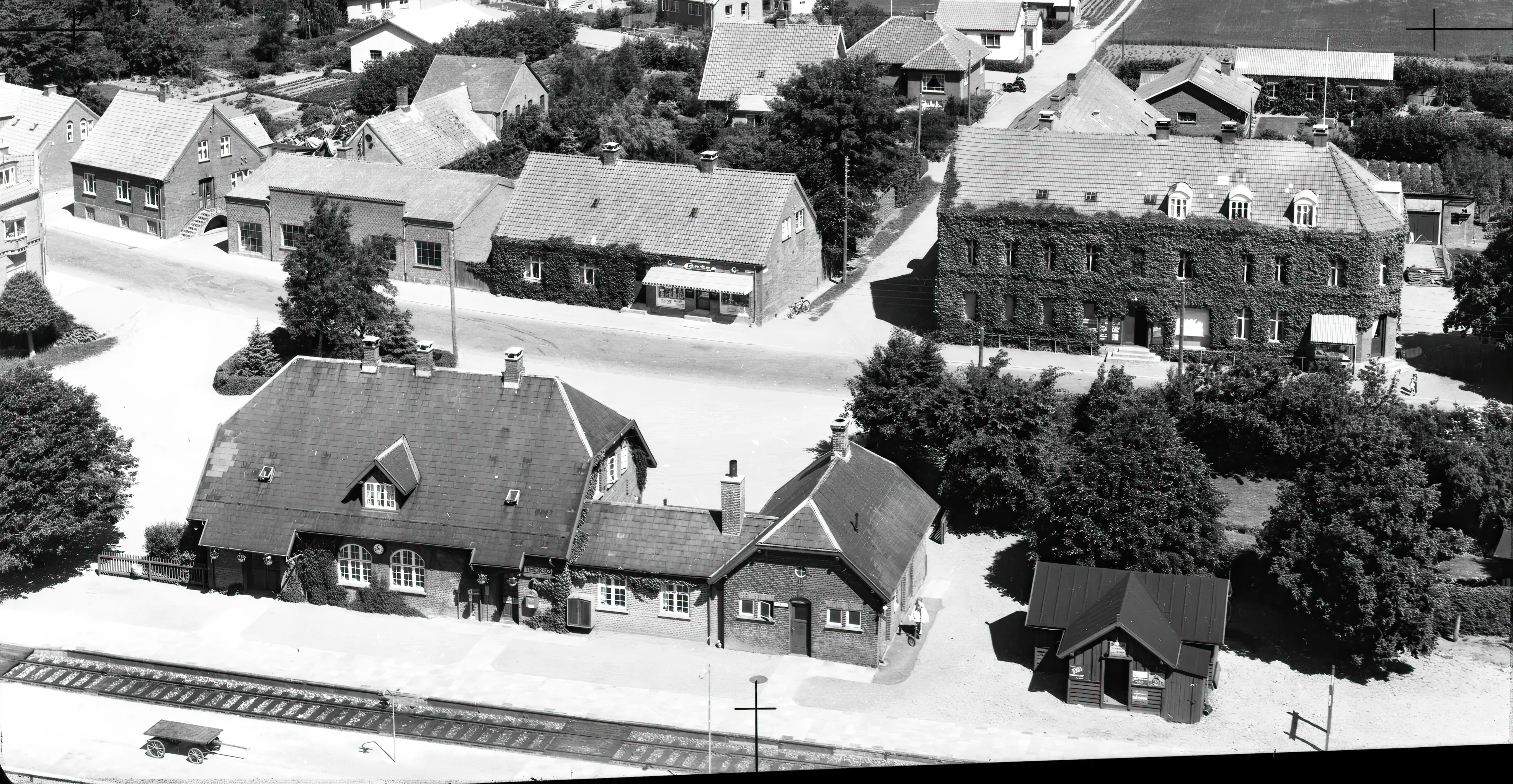 Billede af Thorsø Station.