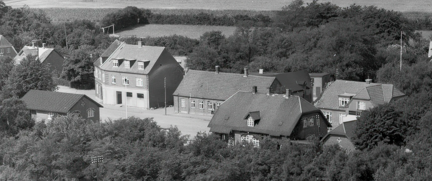 Billede af Fårvang Station.