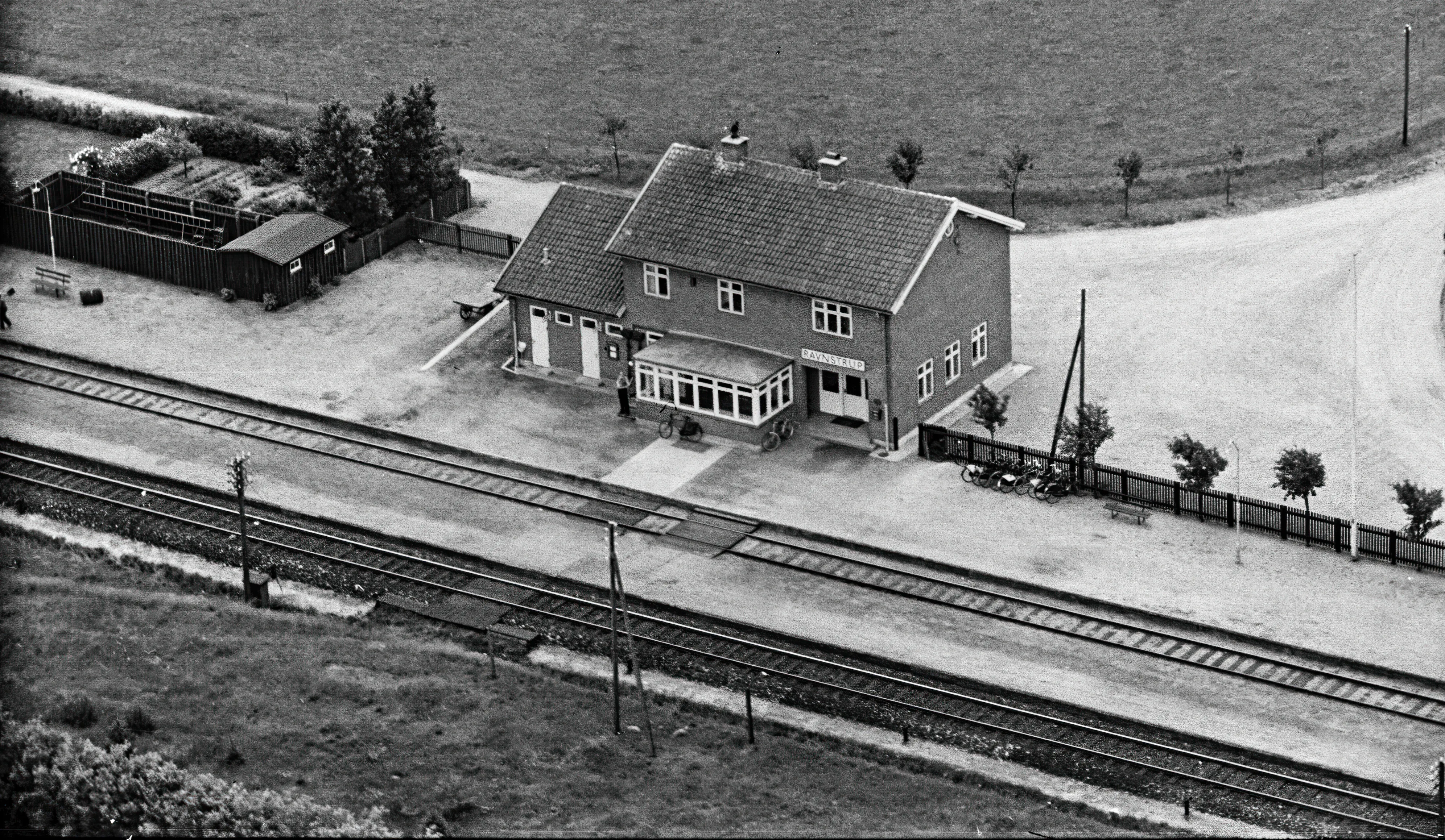 Billede af Ravnstrup Station.