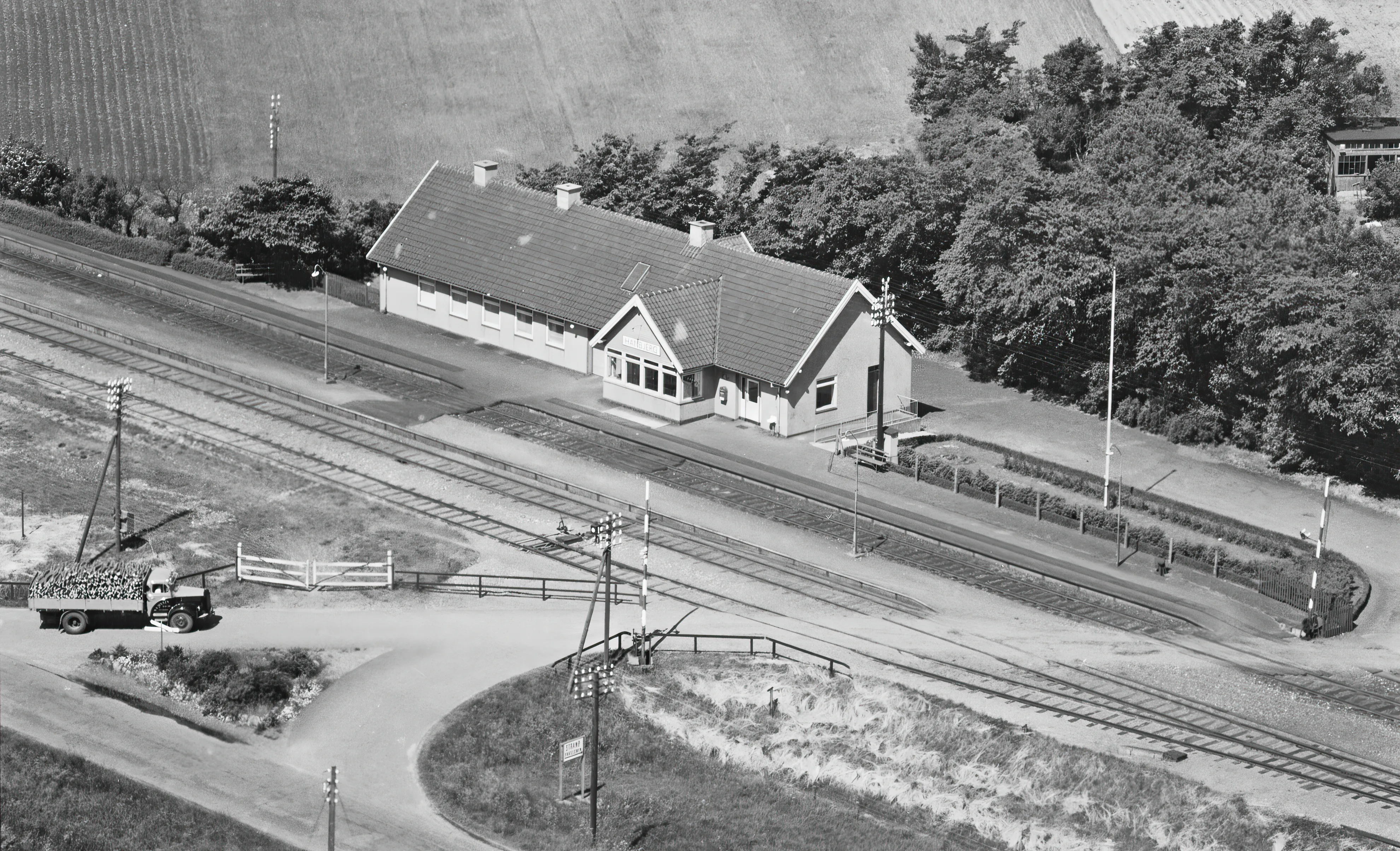 Billede af Handbjerg Station.