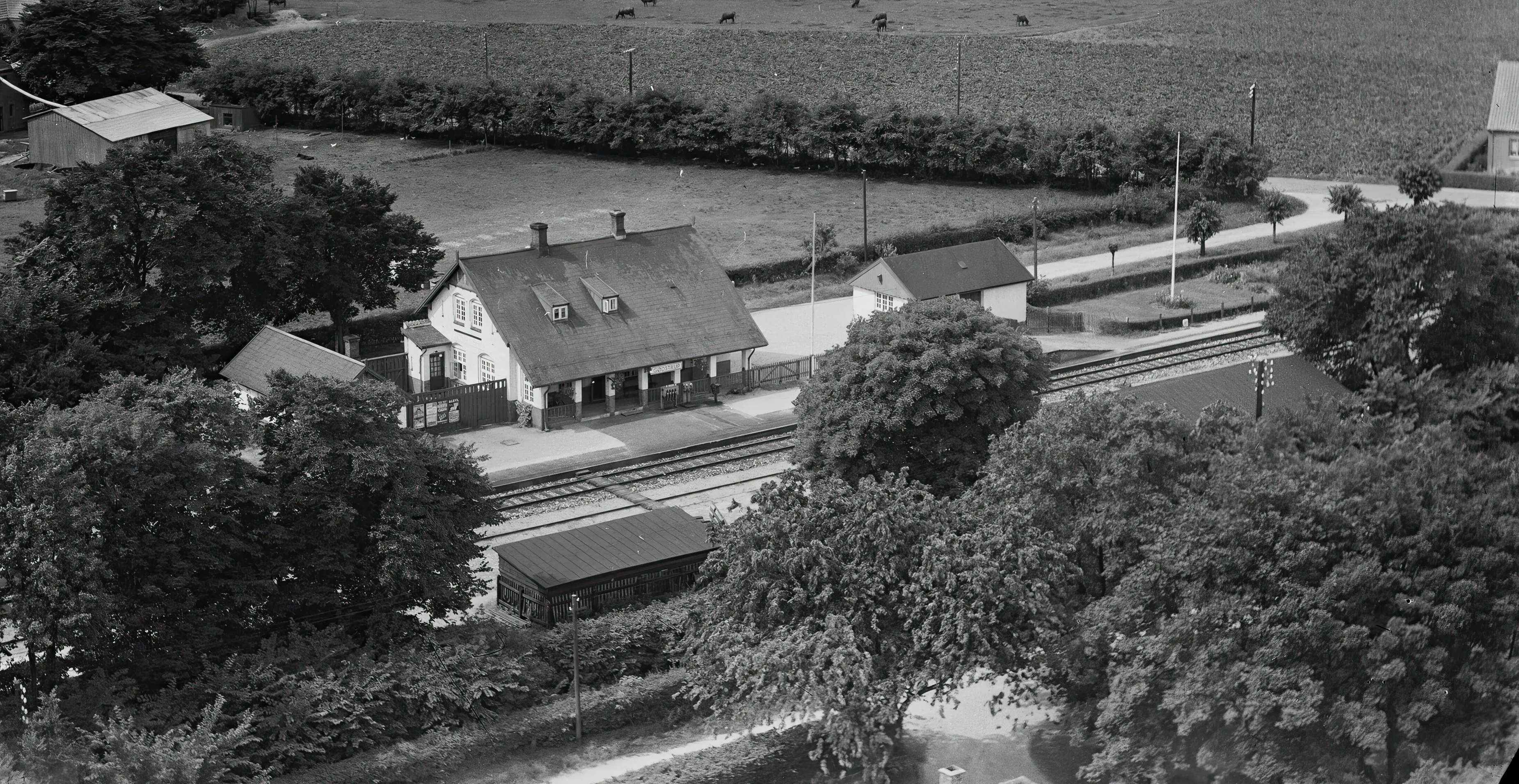 Billede af Gødstrup Station.