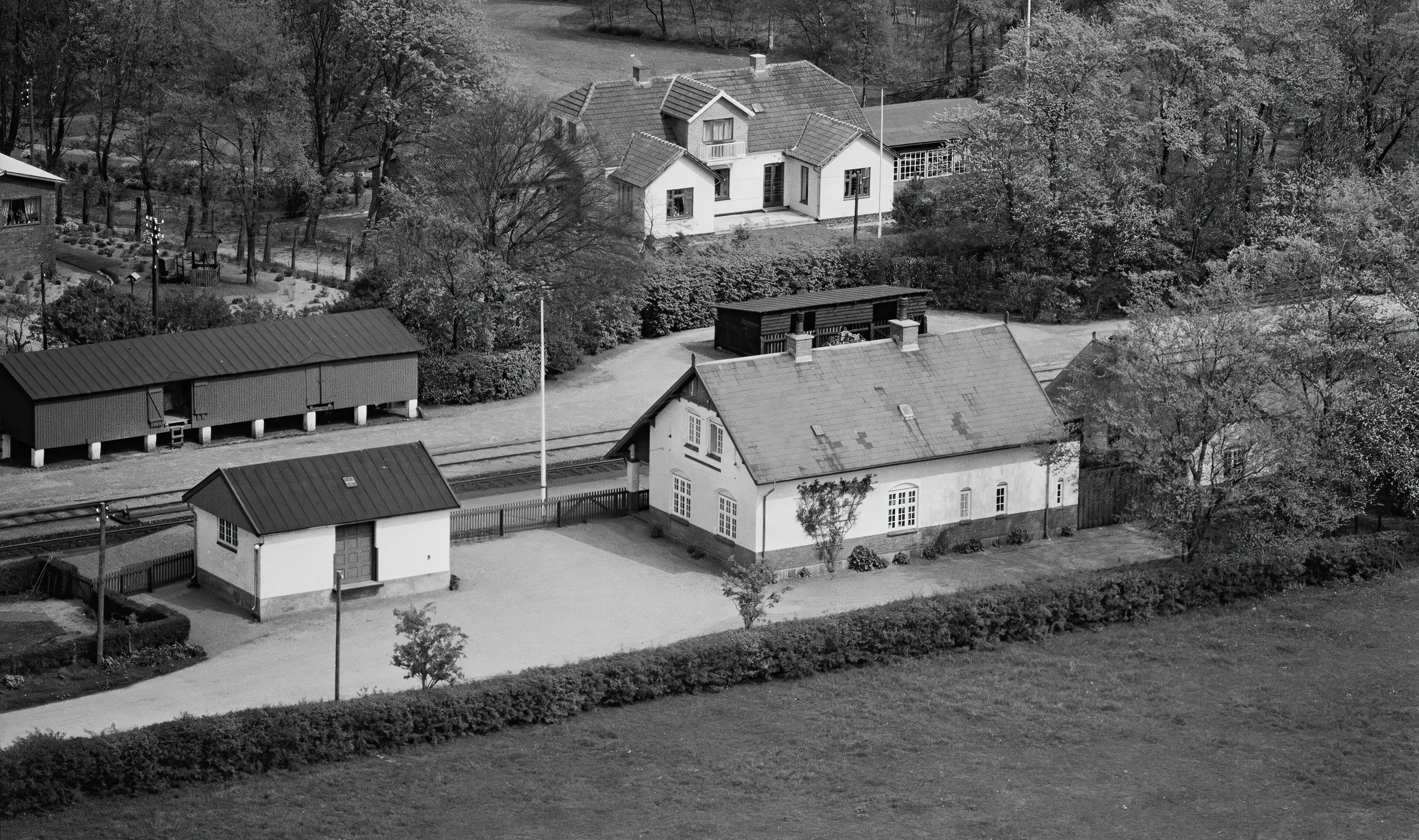 Billede af Gødstrup Station.