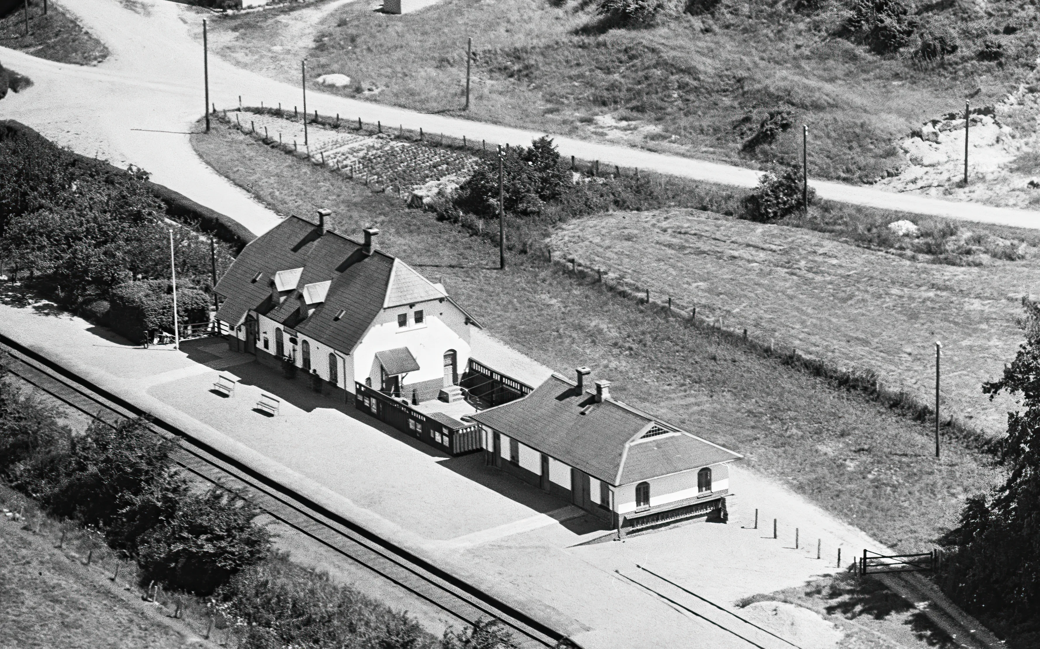 Billede af Volkmølle Station.