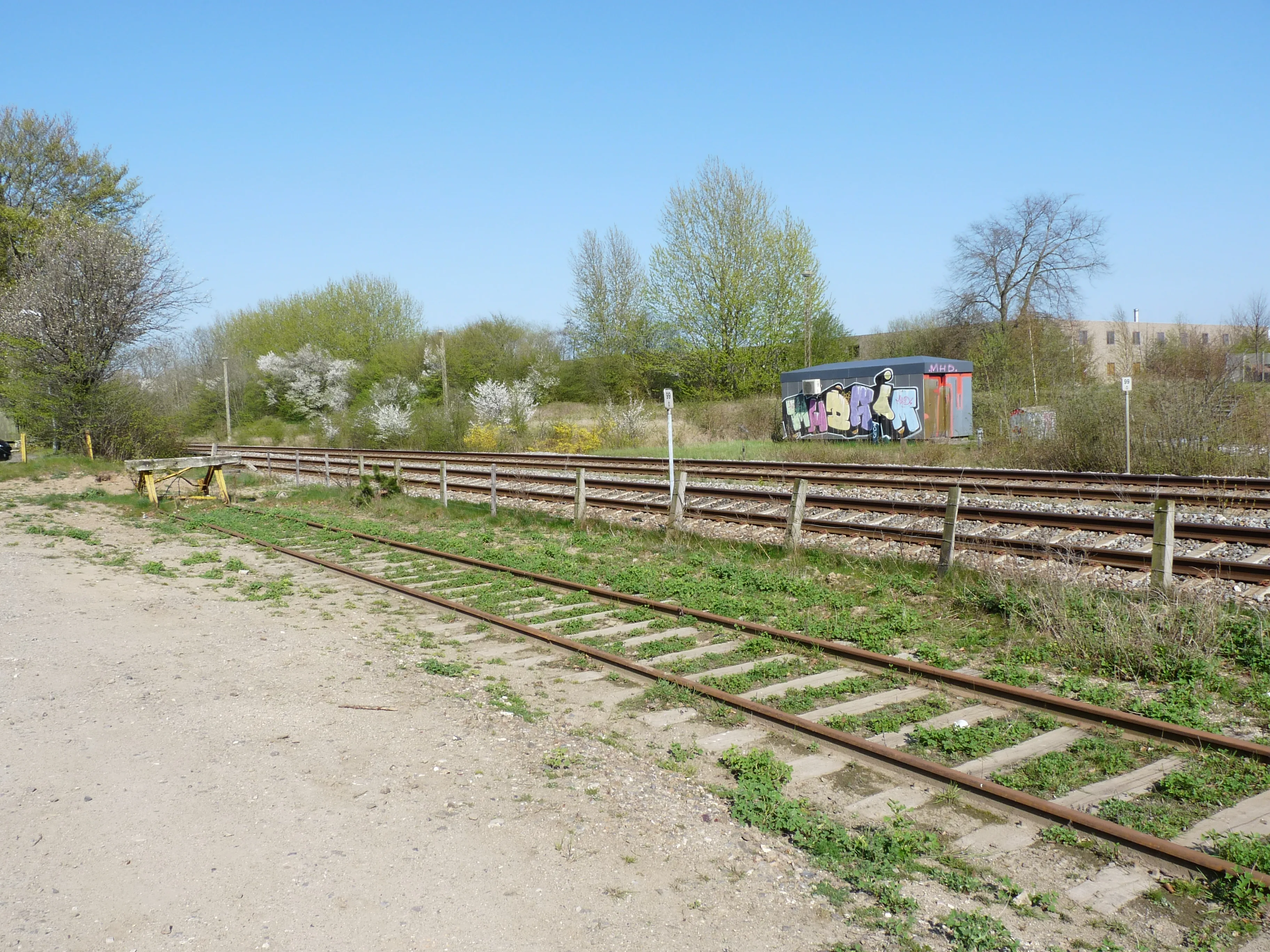 Billede af Hasselager Station - Station er nedrevet, men Hasselager Station har ligget her.