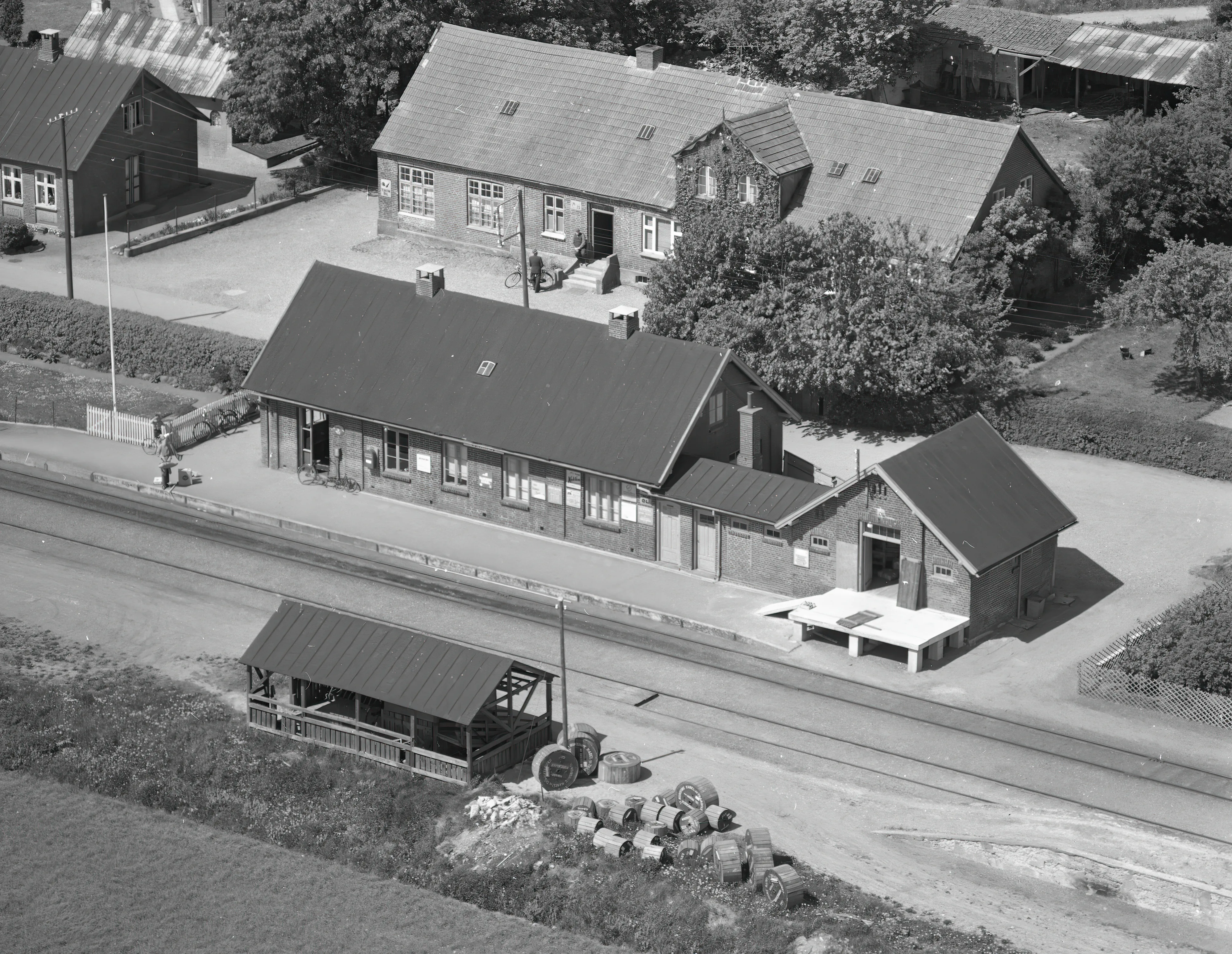 Billede af Spentrup Station.