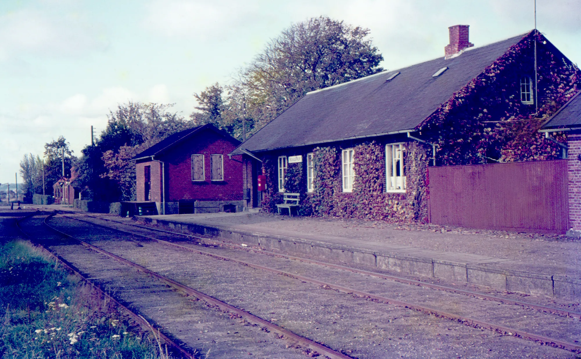 Billede af Boulstrup Station.
