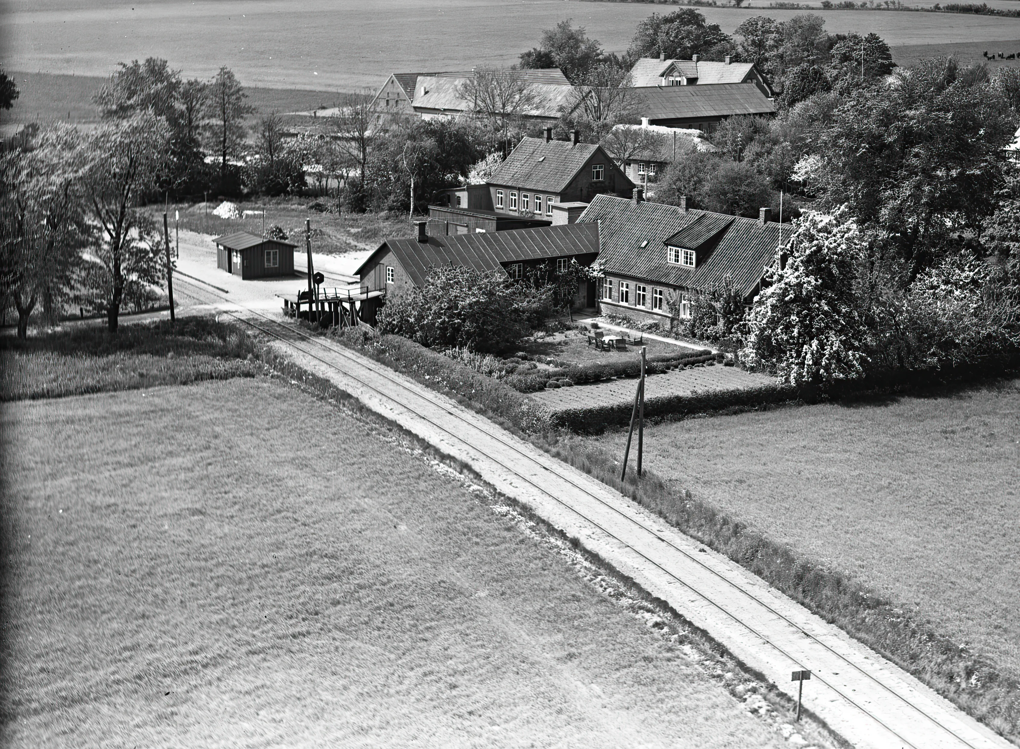 Billede af Vesterby Billetsalgssted med Sidespor.