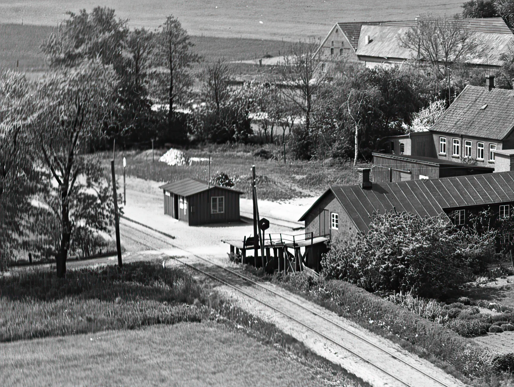 Billede af Vesterby Billetsalgssted med Sidespor.