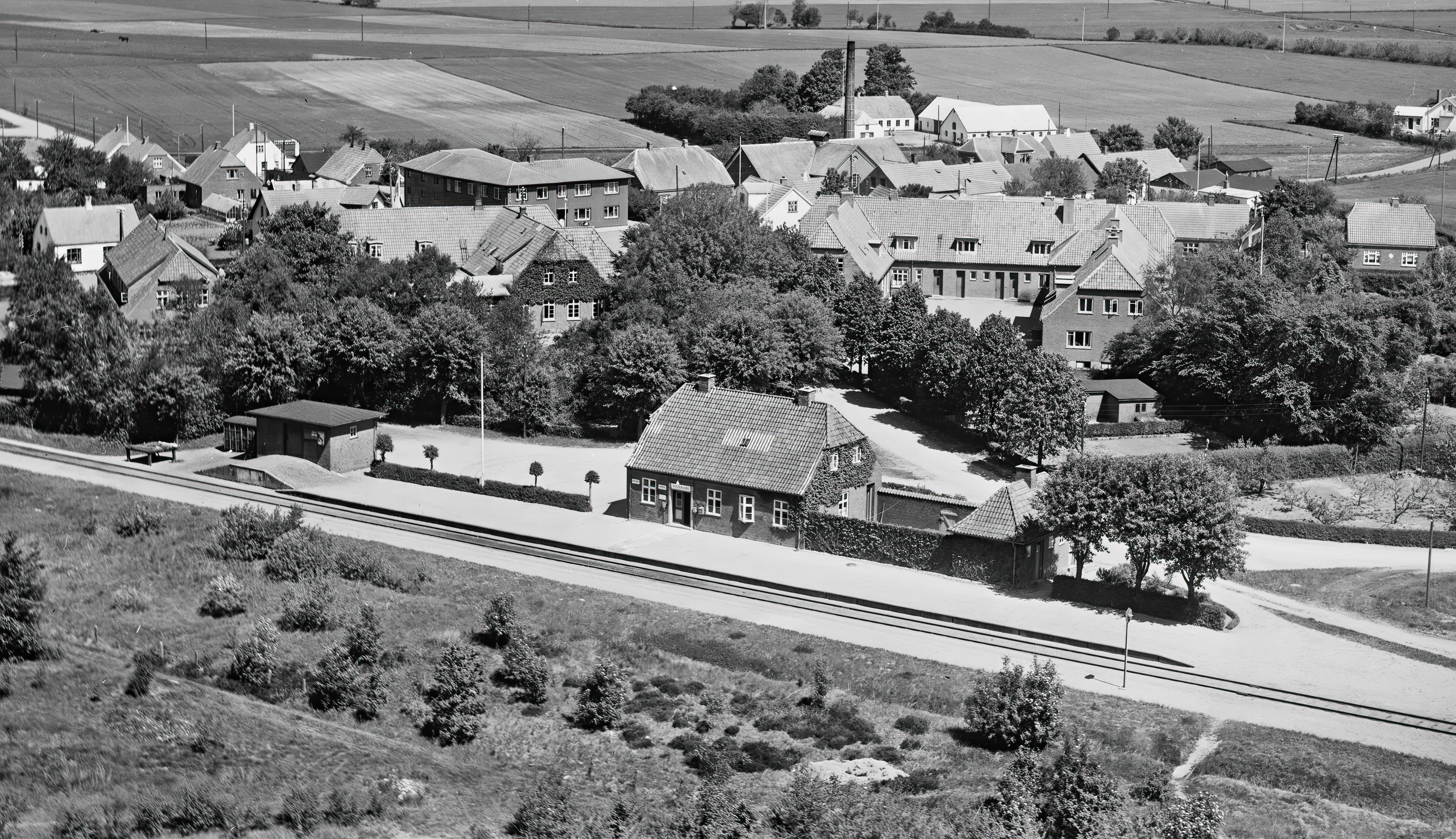 Billede af Vesterlund Station.