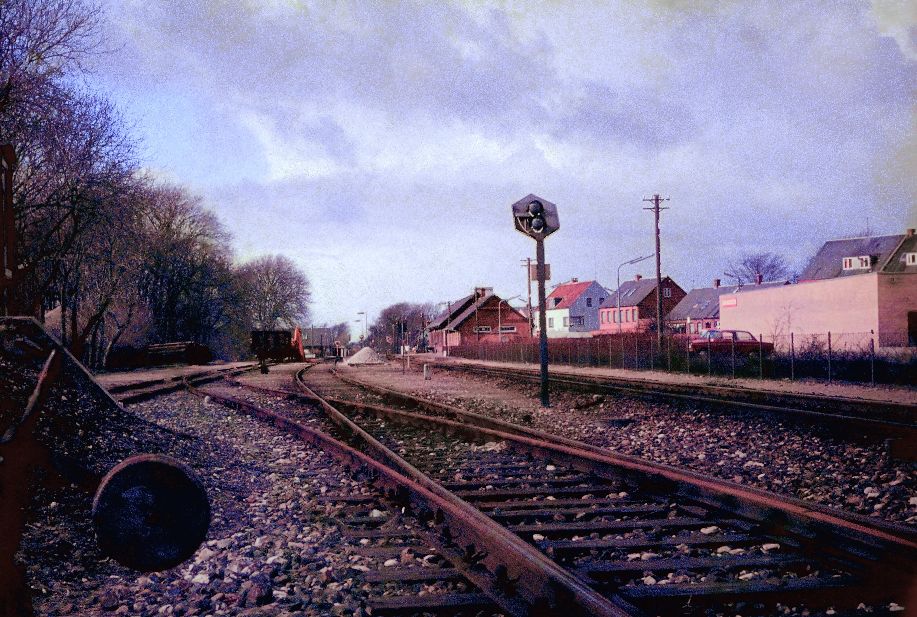 Billede af Hvidbjerg Station.