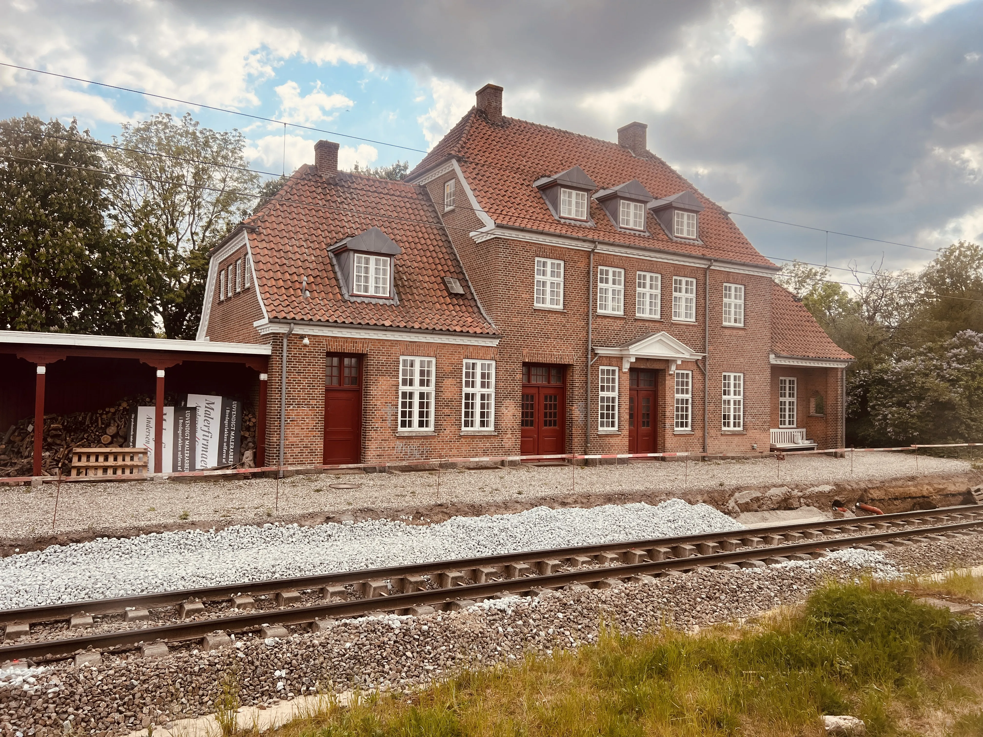 Billede af Marslev Station.