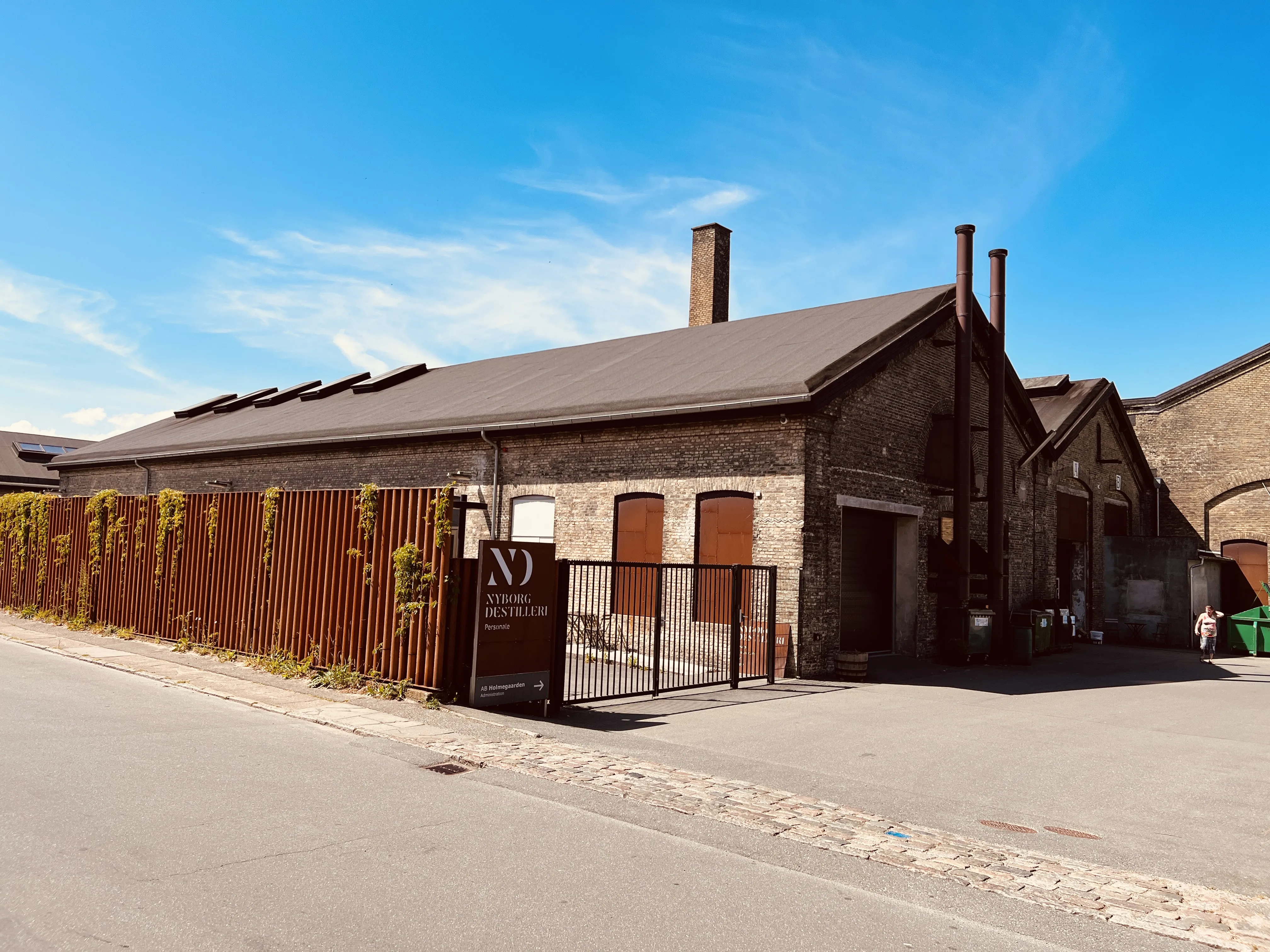 Billede af Nyborg Stations remise.