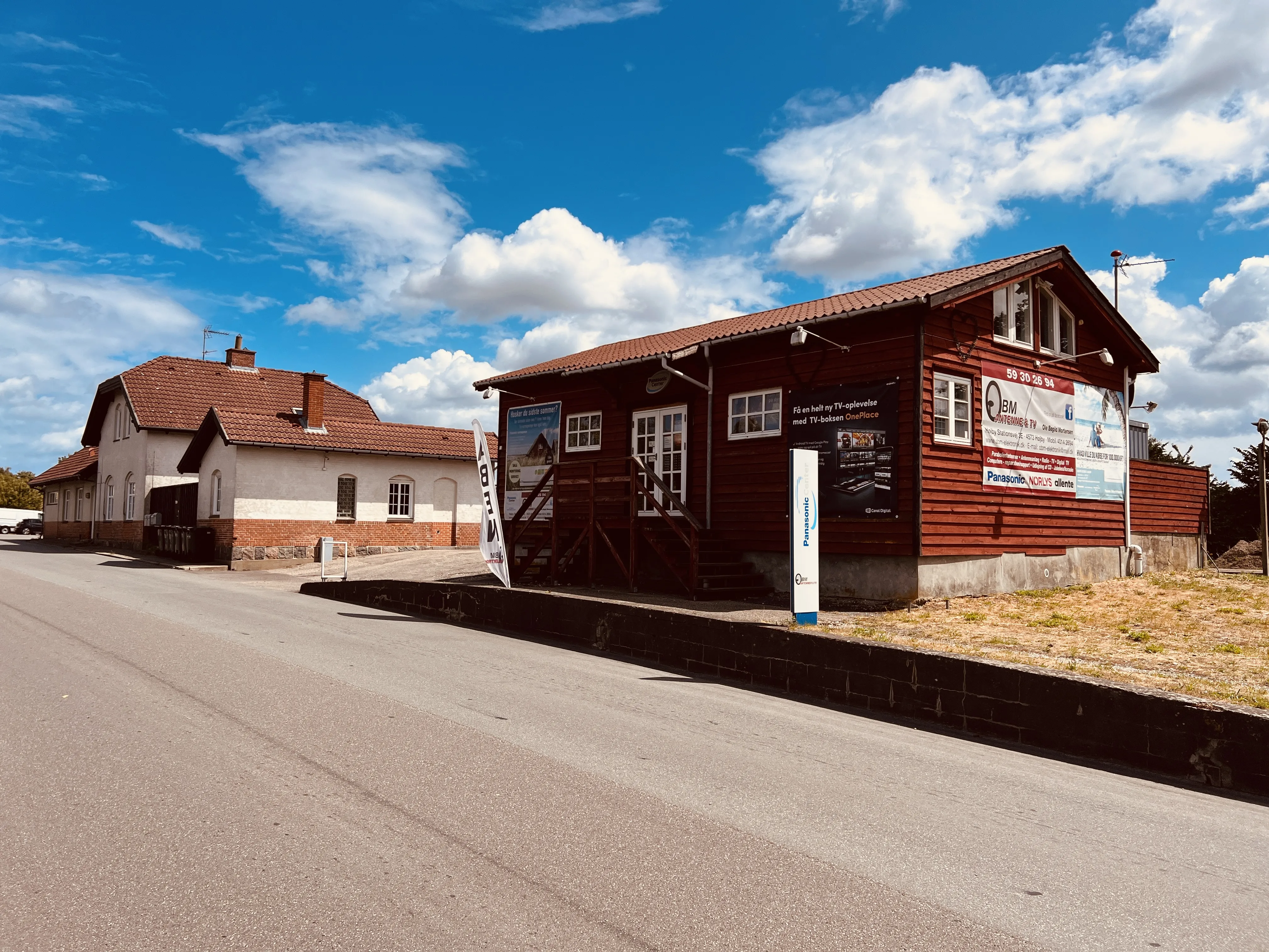 Billede af Højby (Sjælland) Stations varehus.