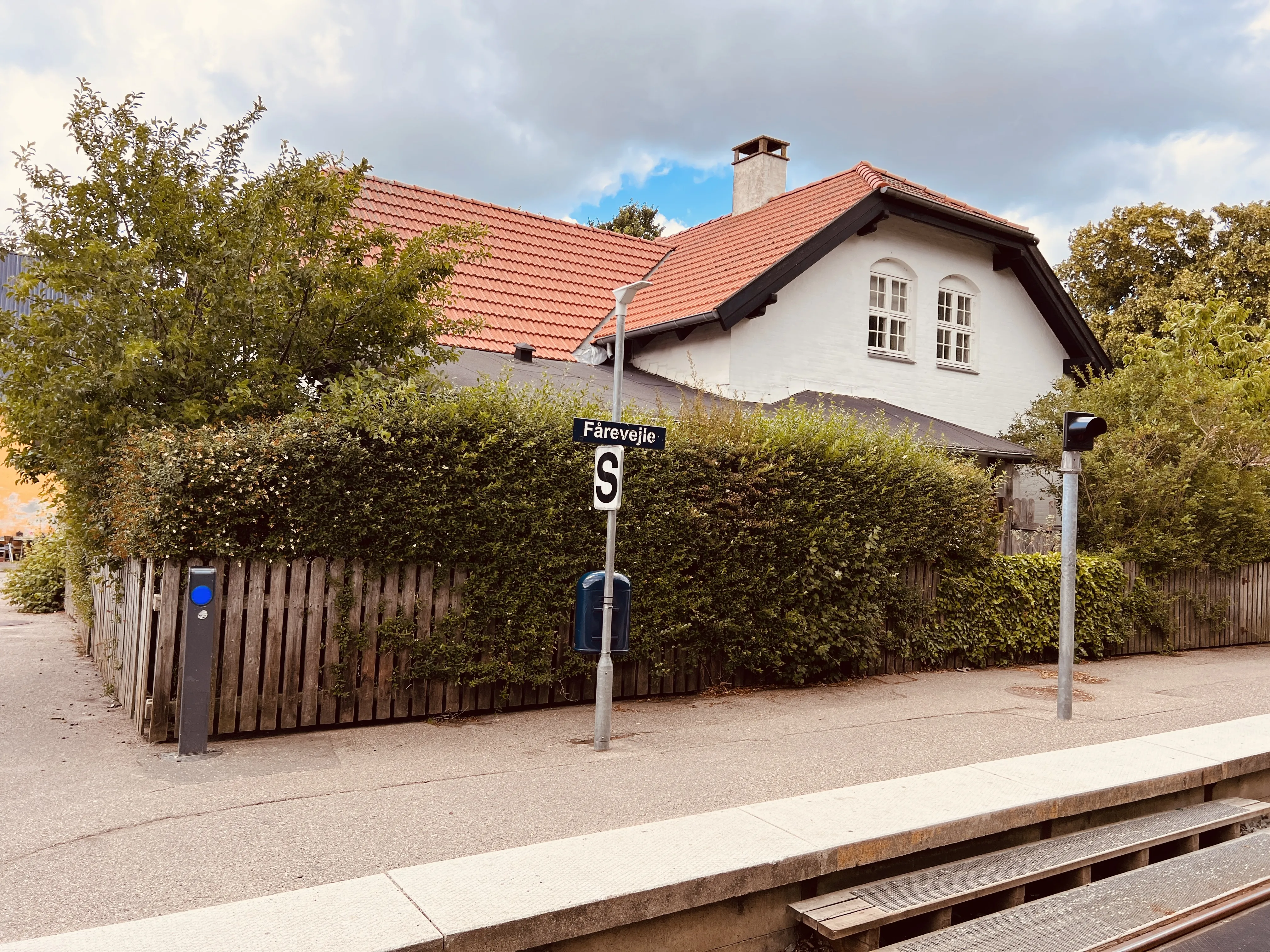 Billede af Fårevejle Station.