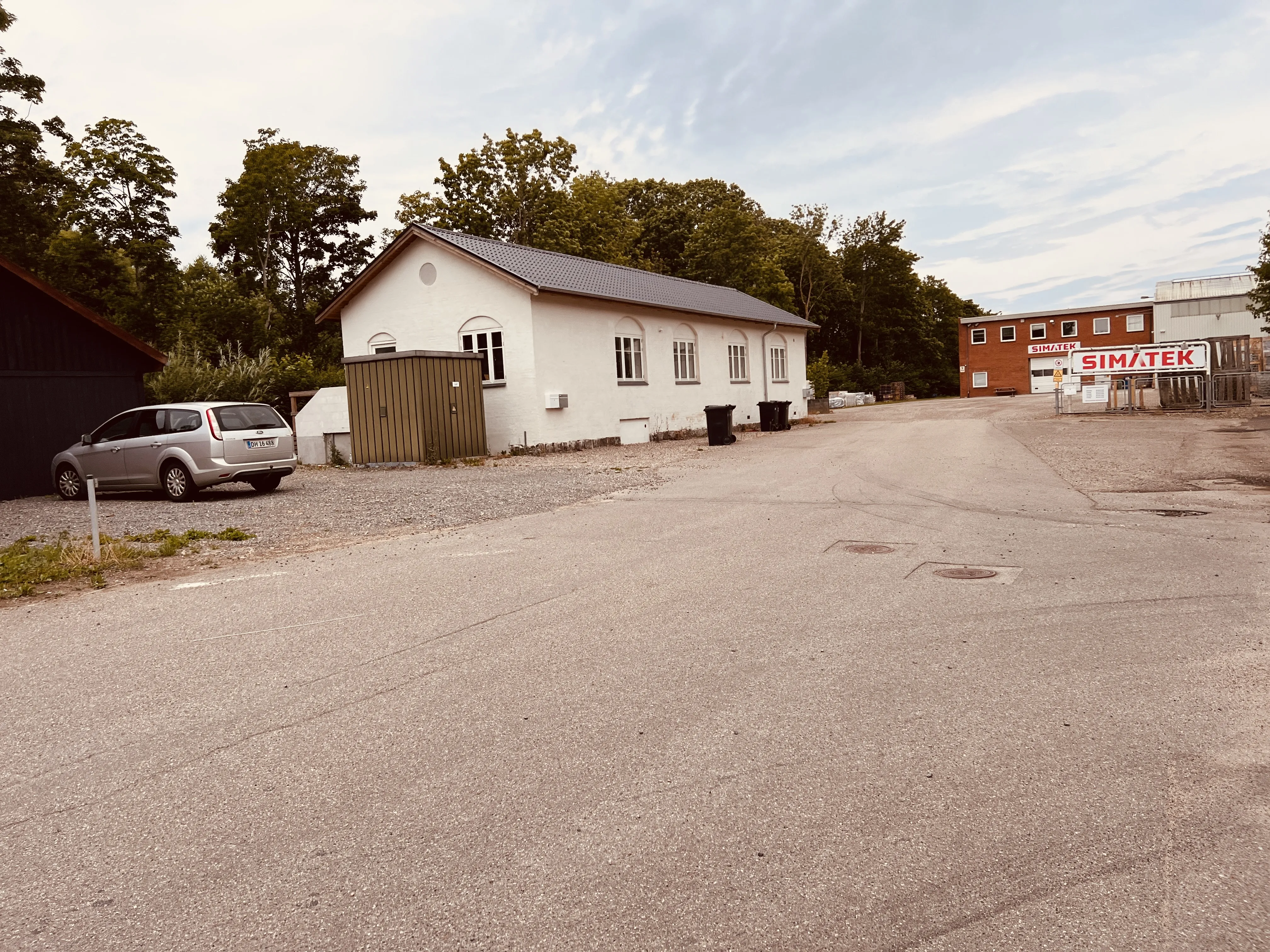 Billede af Jerslev Stations varehus.