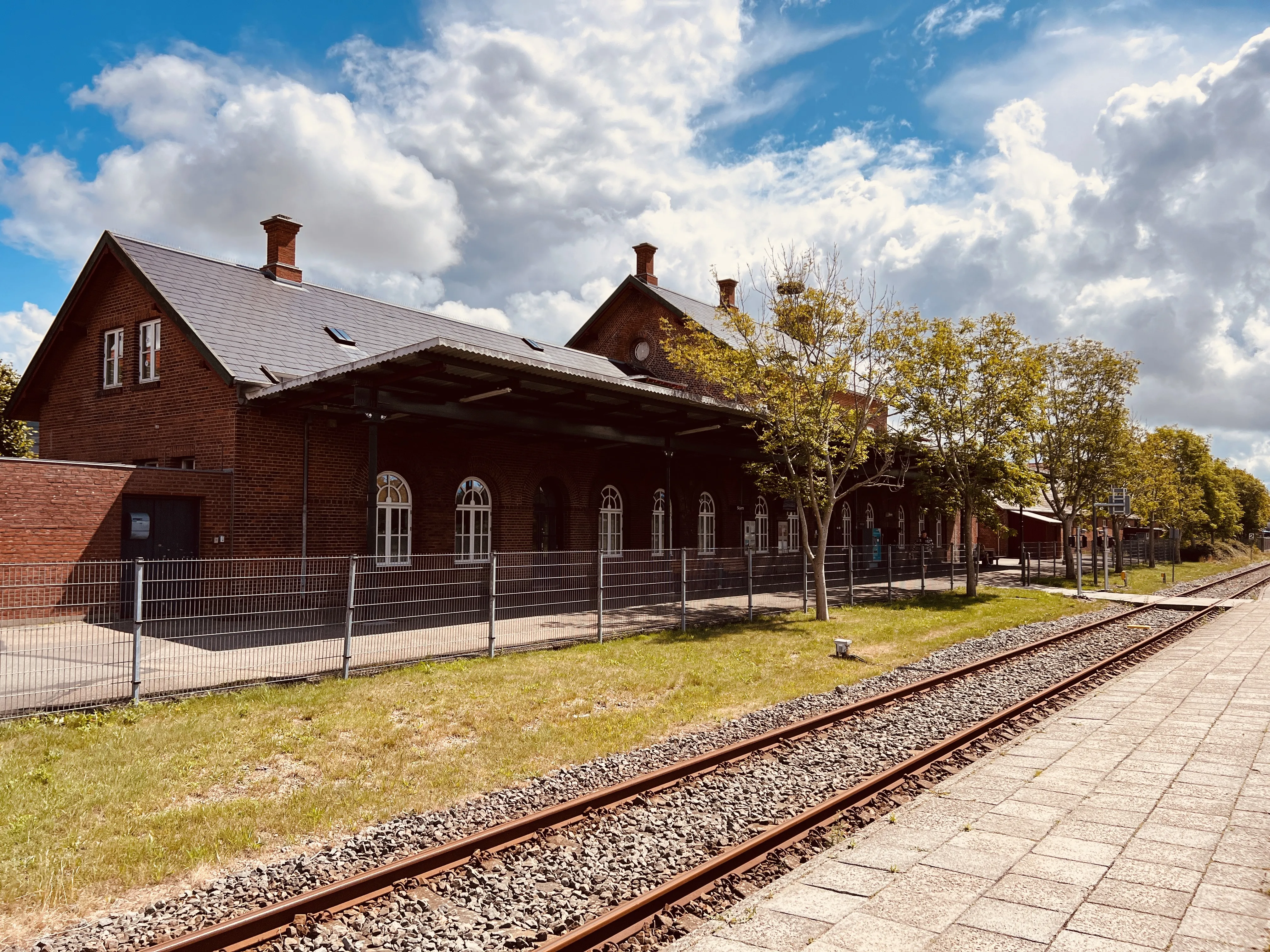 Billede af Skjern Station.