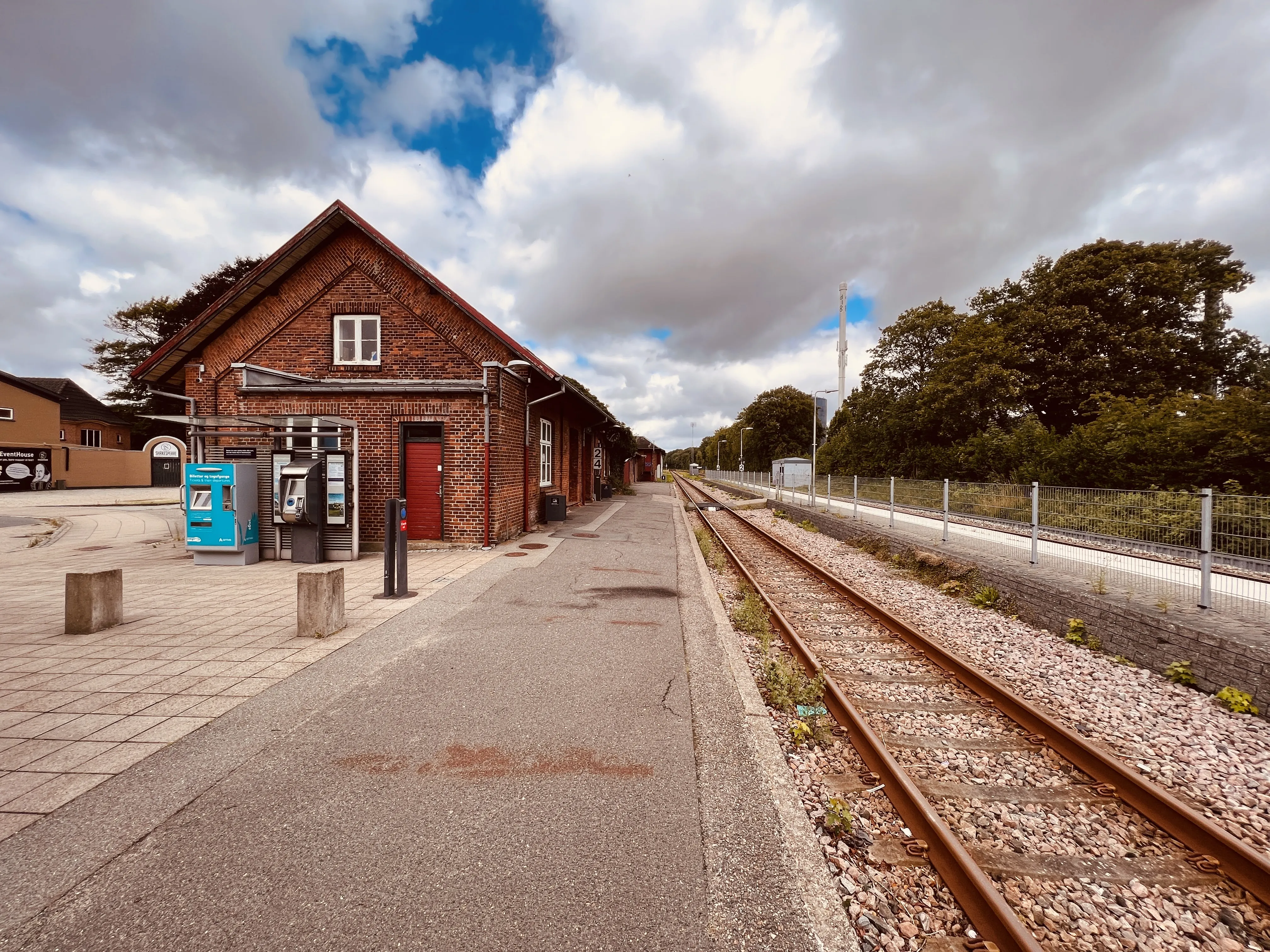 Billede af Ølgod Station.