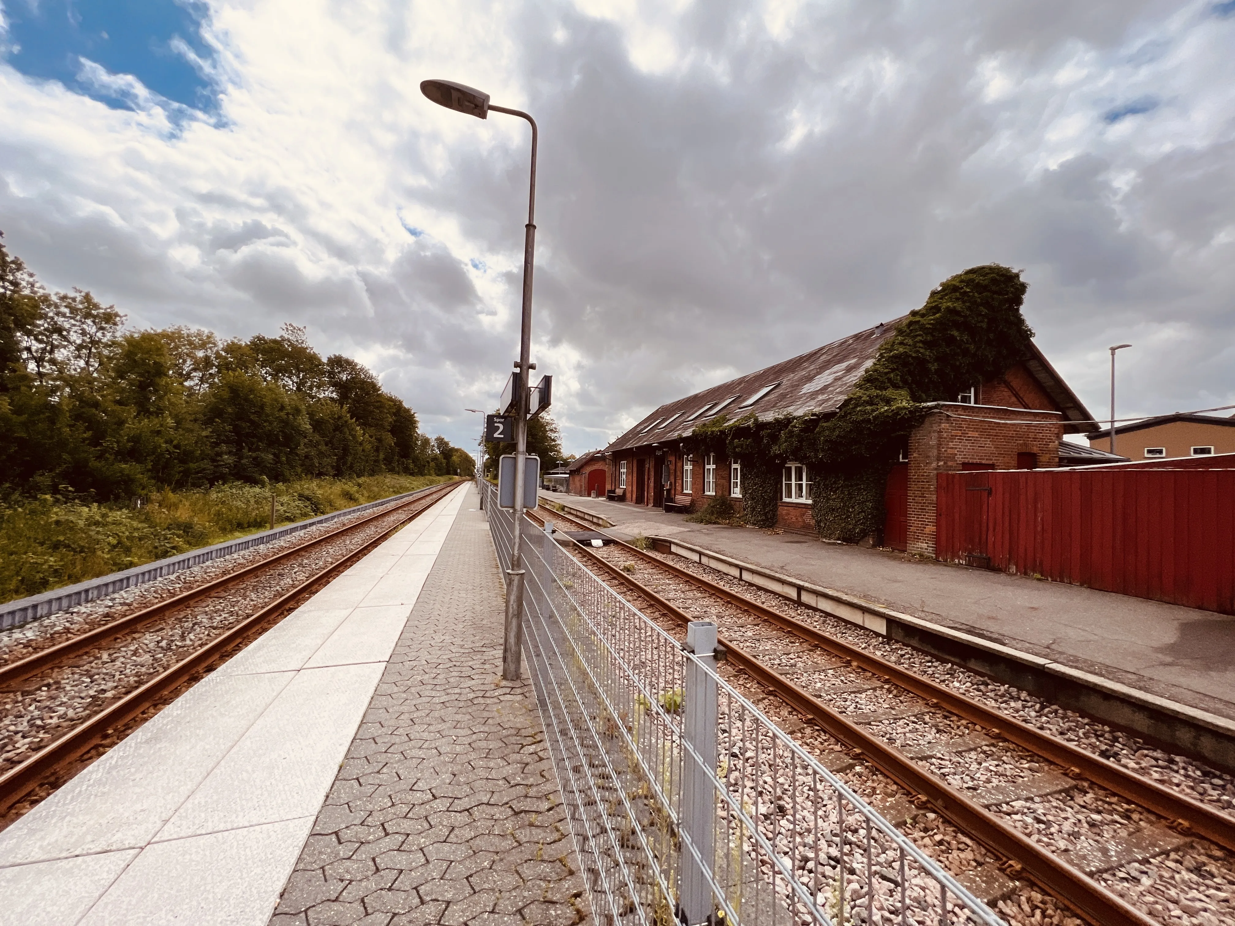 Billede af Ølgod Station.