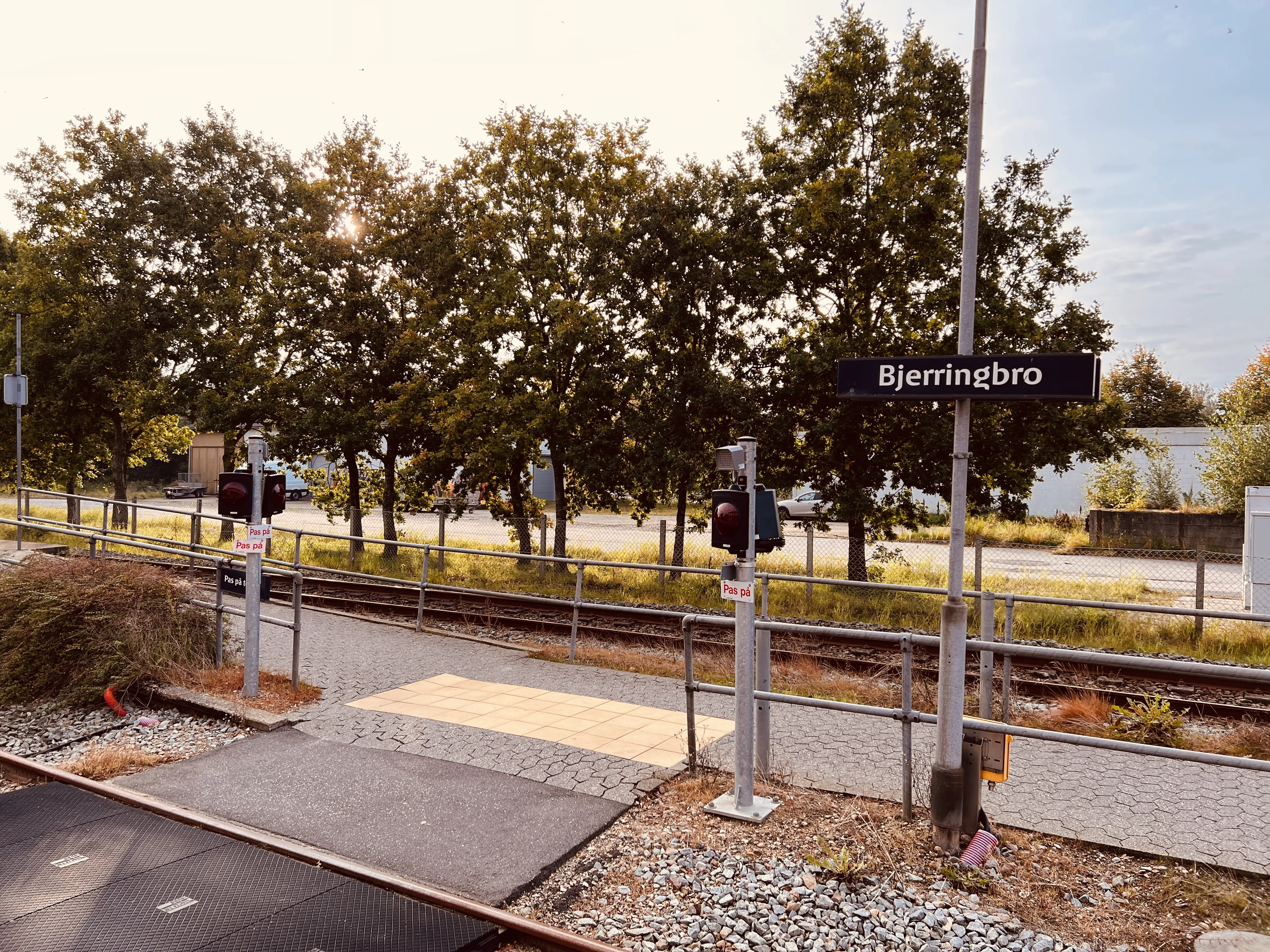 Billede af Bjerringbro Station.