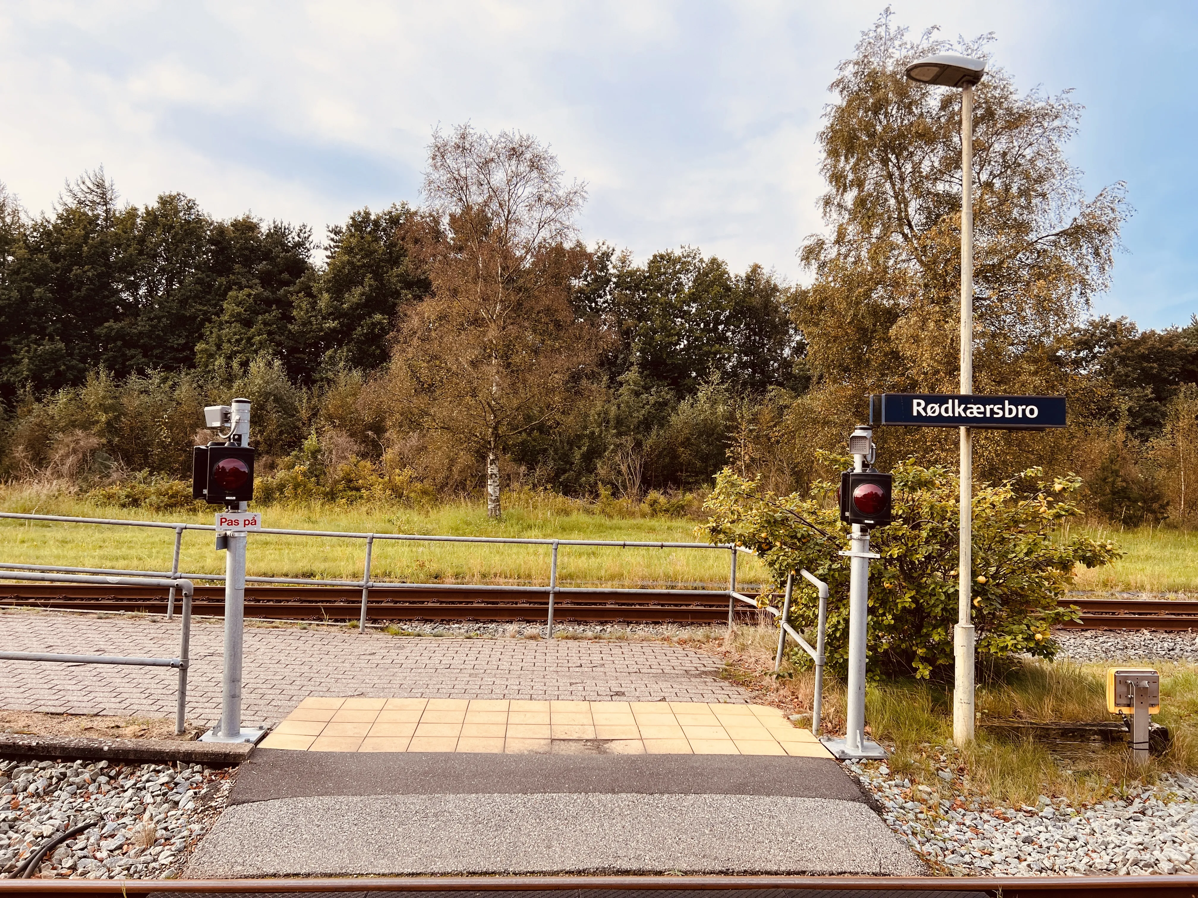 Billede af Rødkærsbro Station.