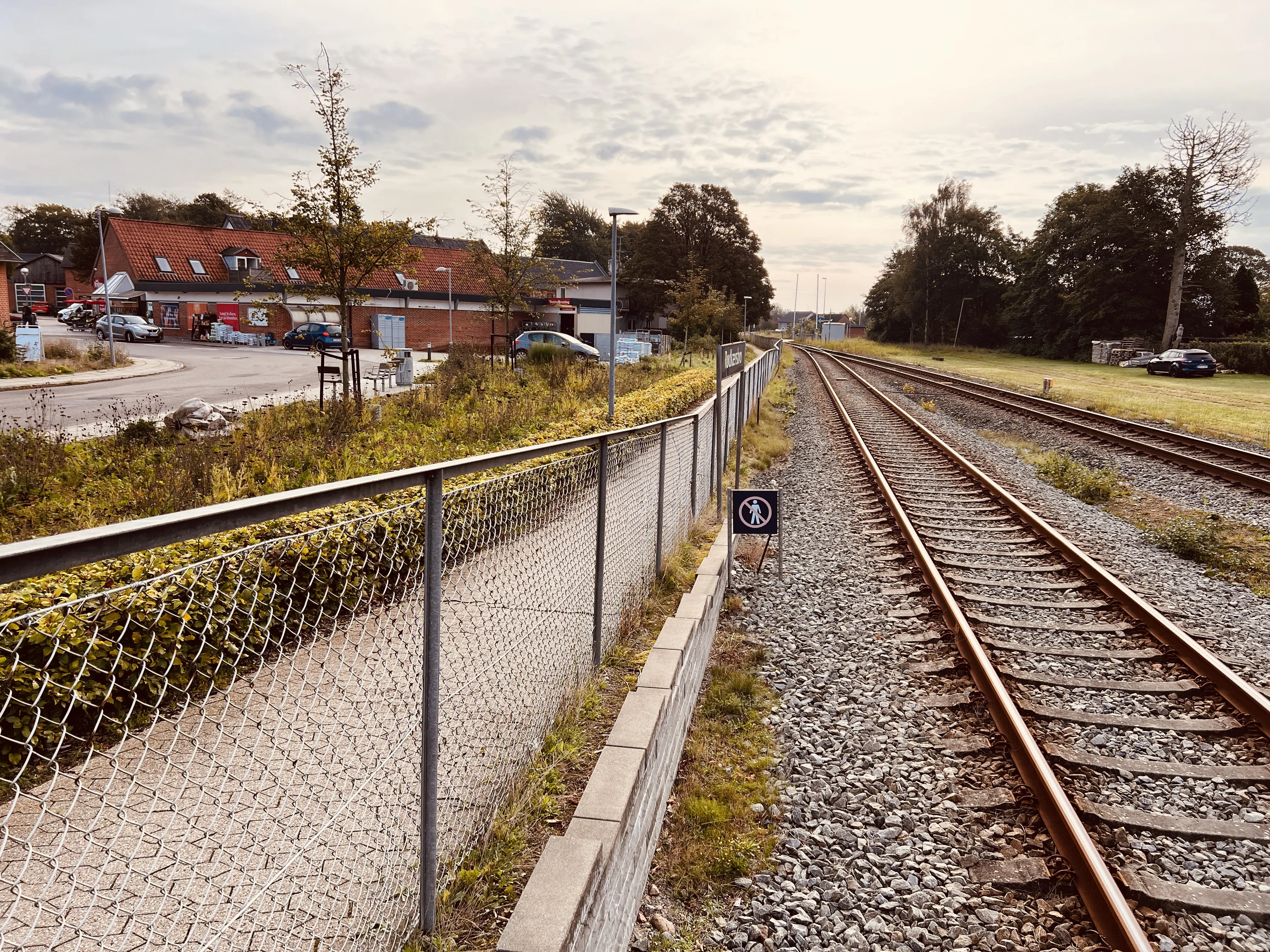 Billede af Rødkærsbro Station - Station er nedrevet, men Rødkærsbro Station har ligget her.