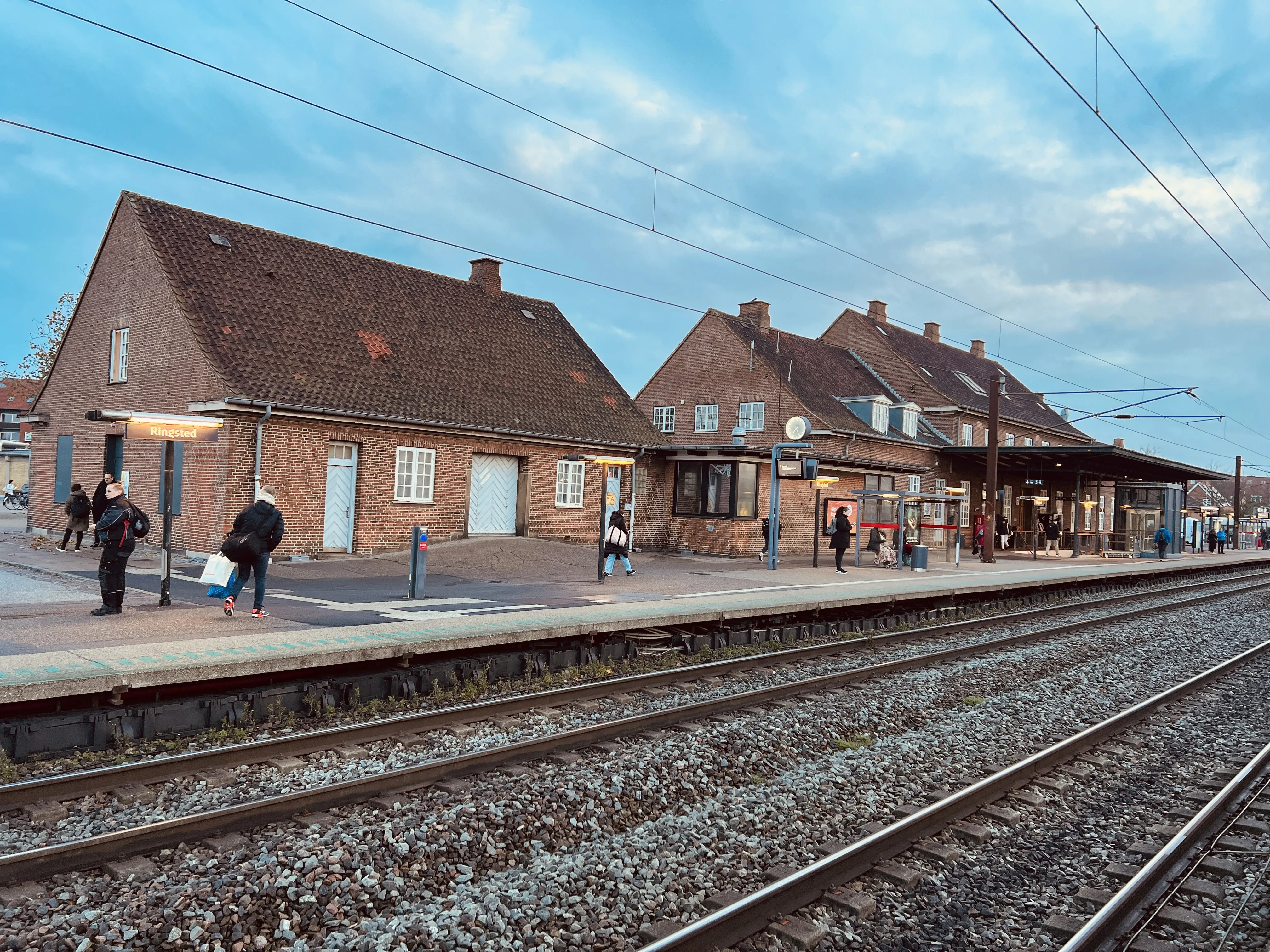 Billede af Ringsted Station.
