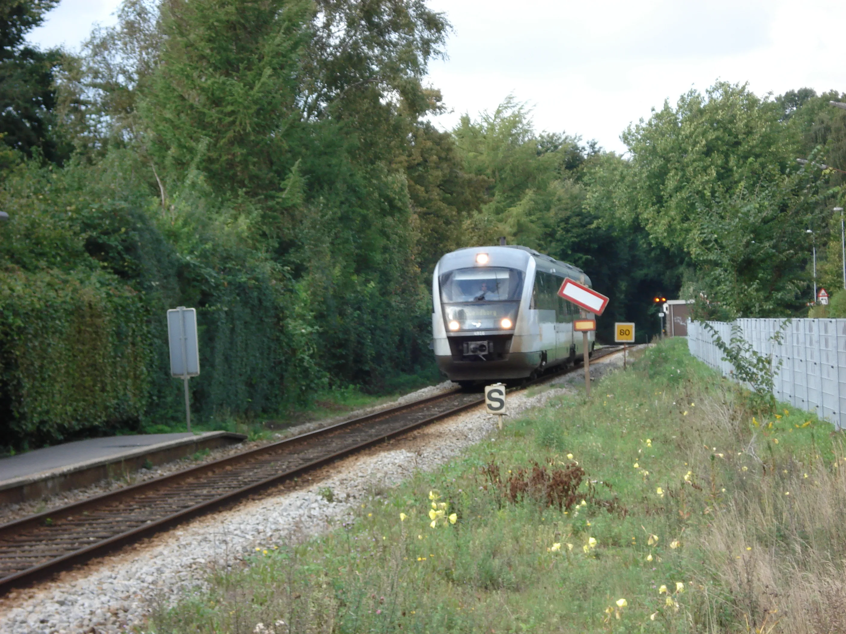 Billede af DSB MQ 4116-4916 fotograferet ud for Hjallese Trinbræt.