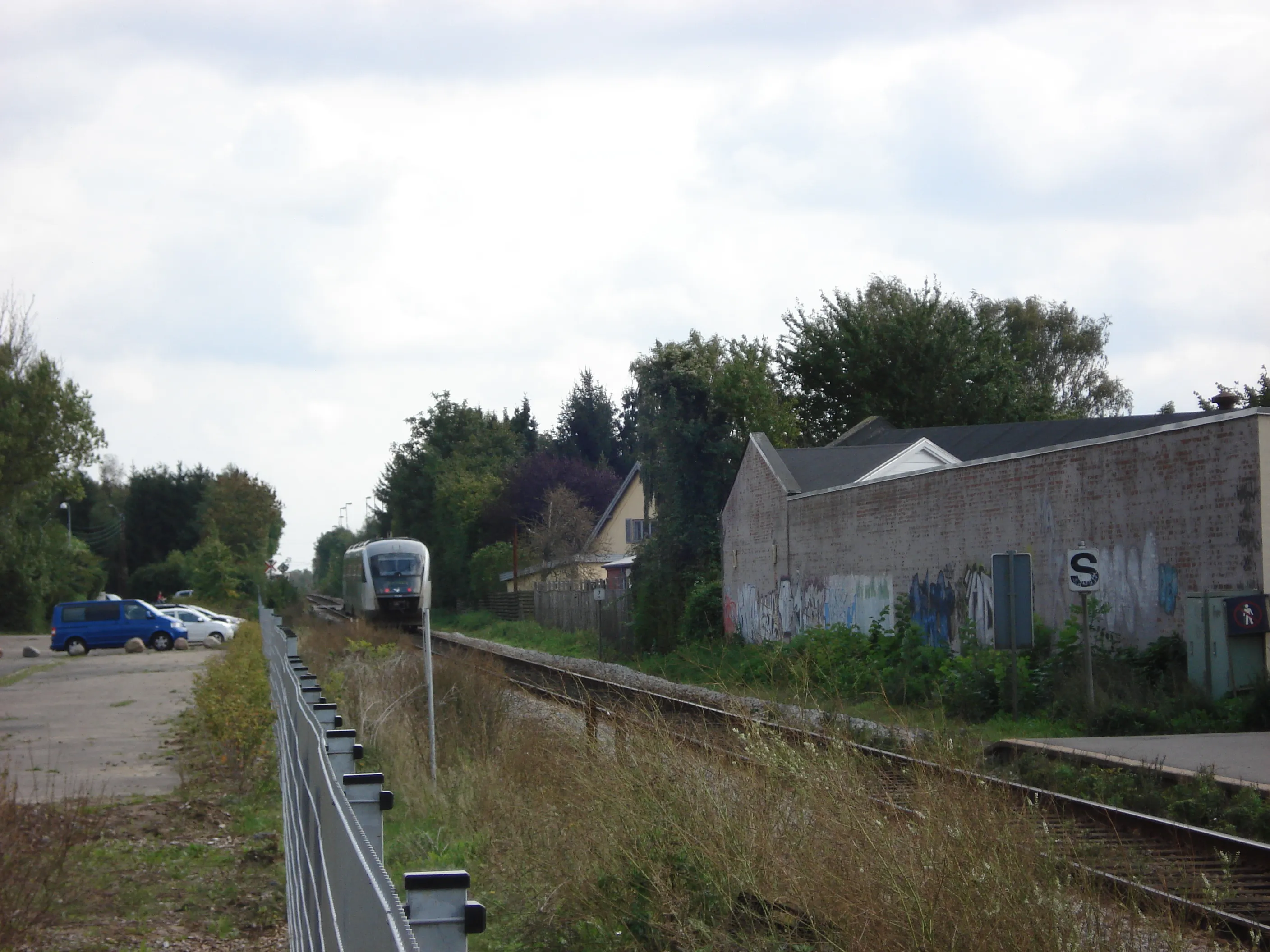 Billede af DSB MQ 4116-4916 fotograferet ud for Hjallese Trinbræt.