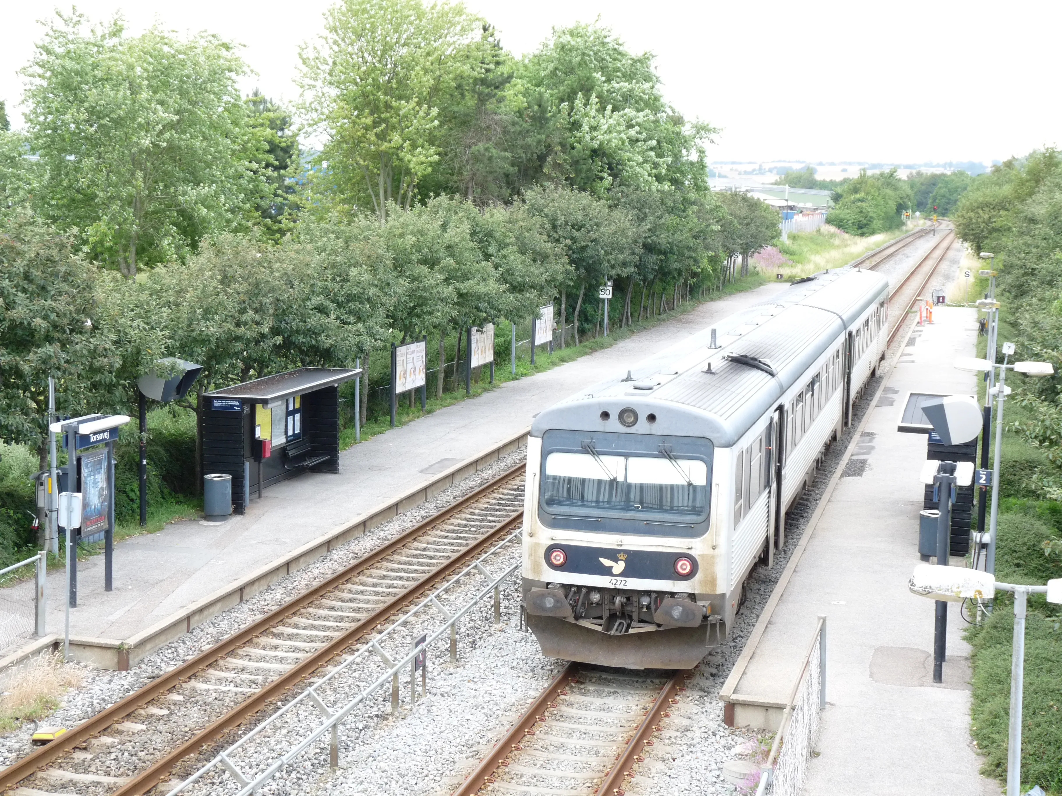 Billede af DSB MRD 4272 fotograferet ud for Torsøvej Trinbræt.