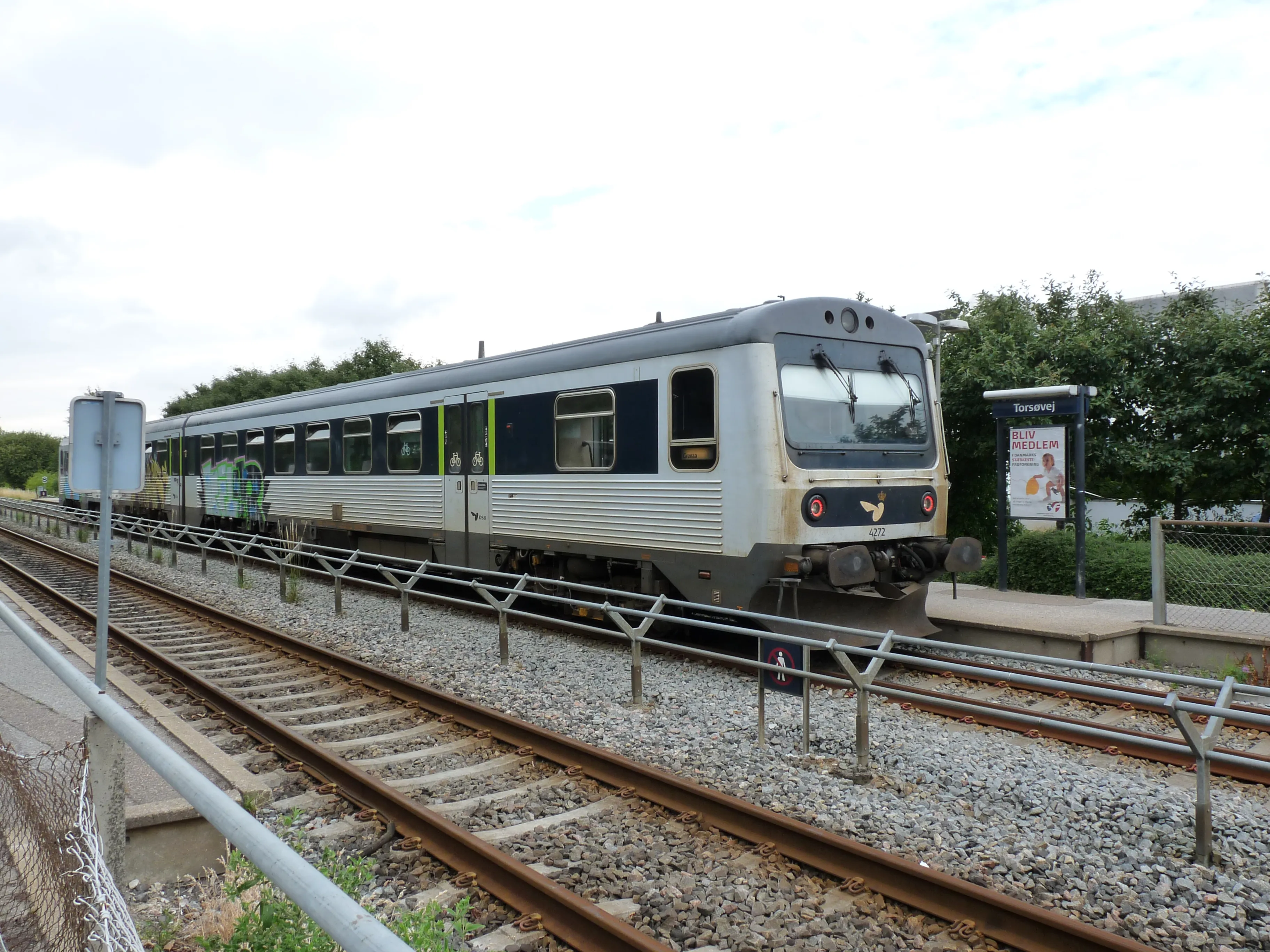 Billede af DSB MRD 4272 fotograferet ud for Torsøvej Trinbræt.