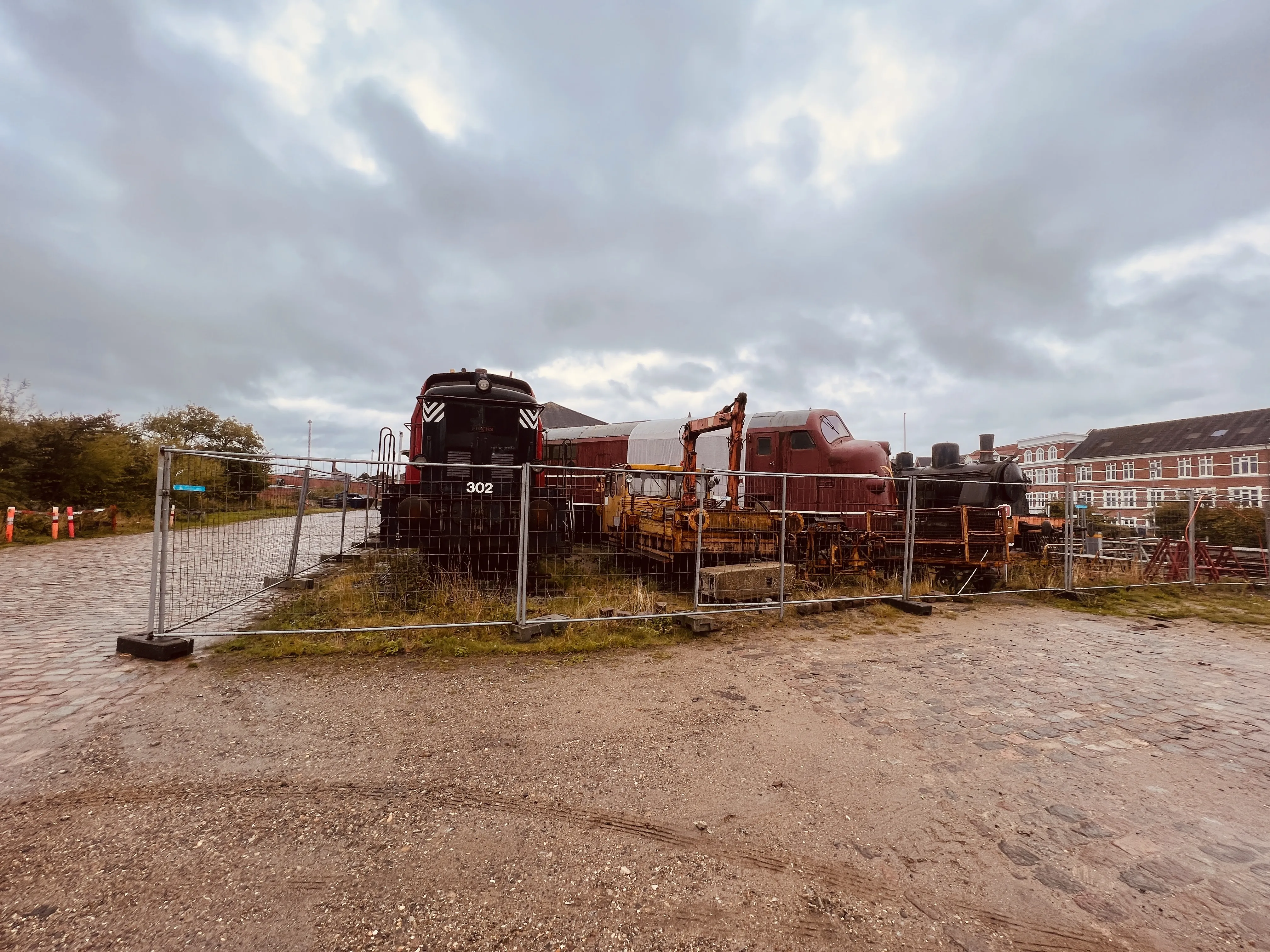 Billede af DSB MX 1035 fotograferet ud for Struer Station.