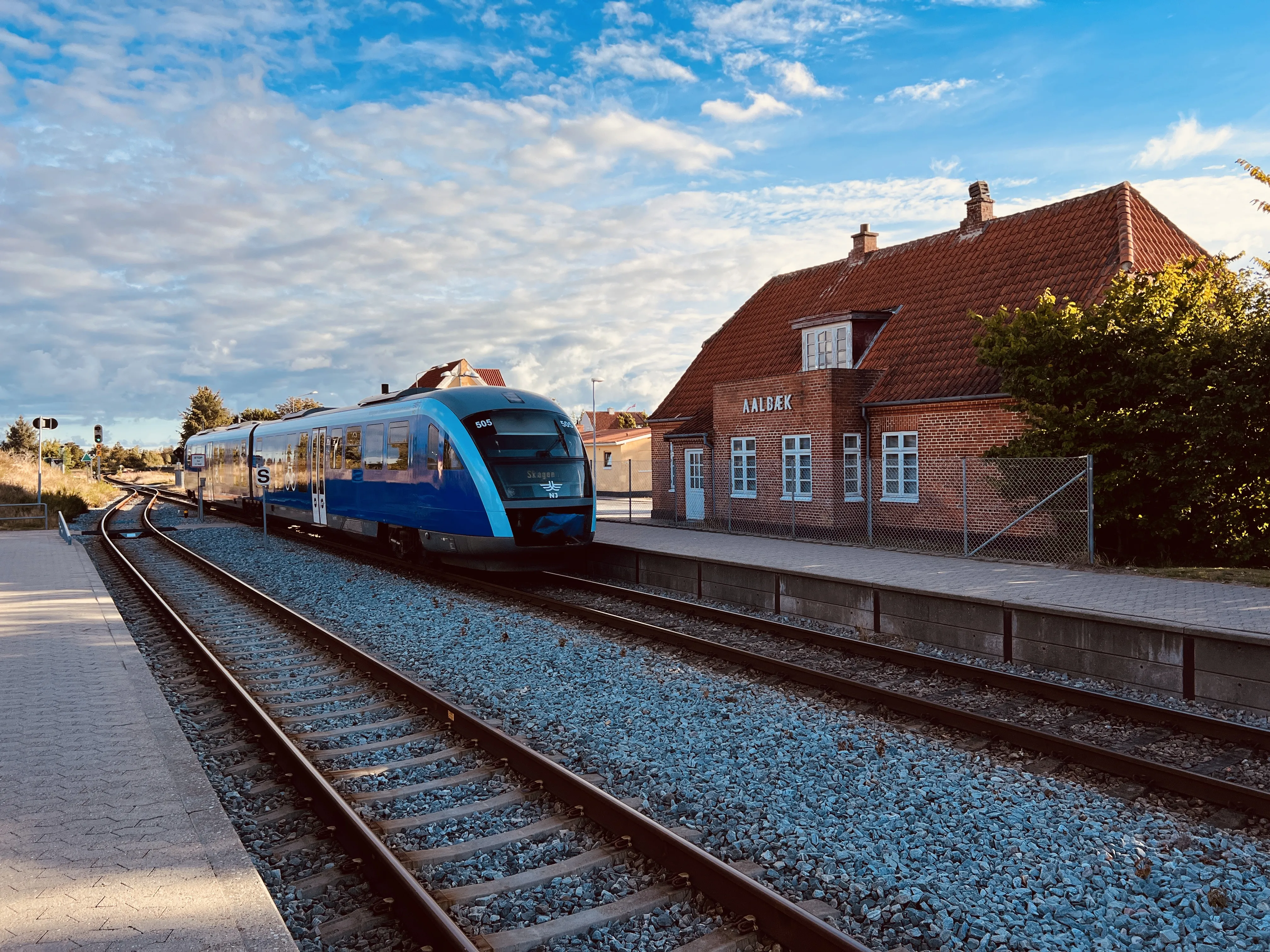 Billede af NJJ DM 505 fotograferet ud for Ålbæk Trinbræt.