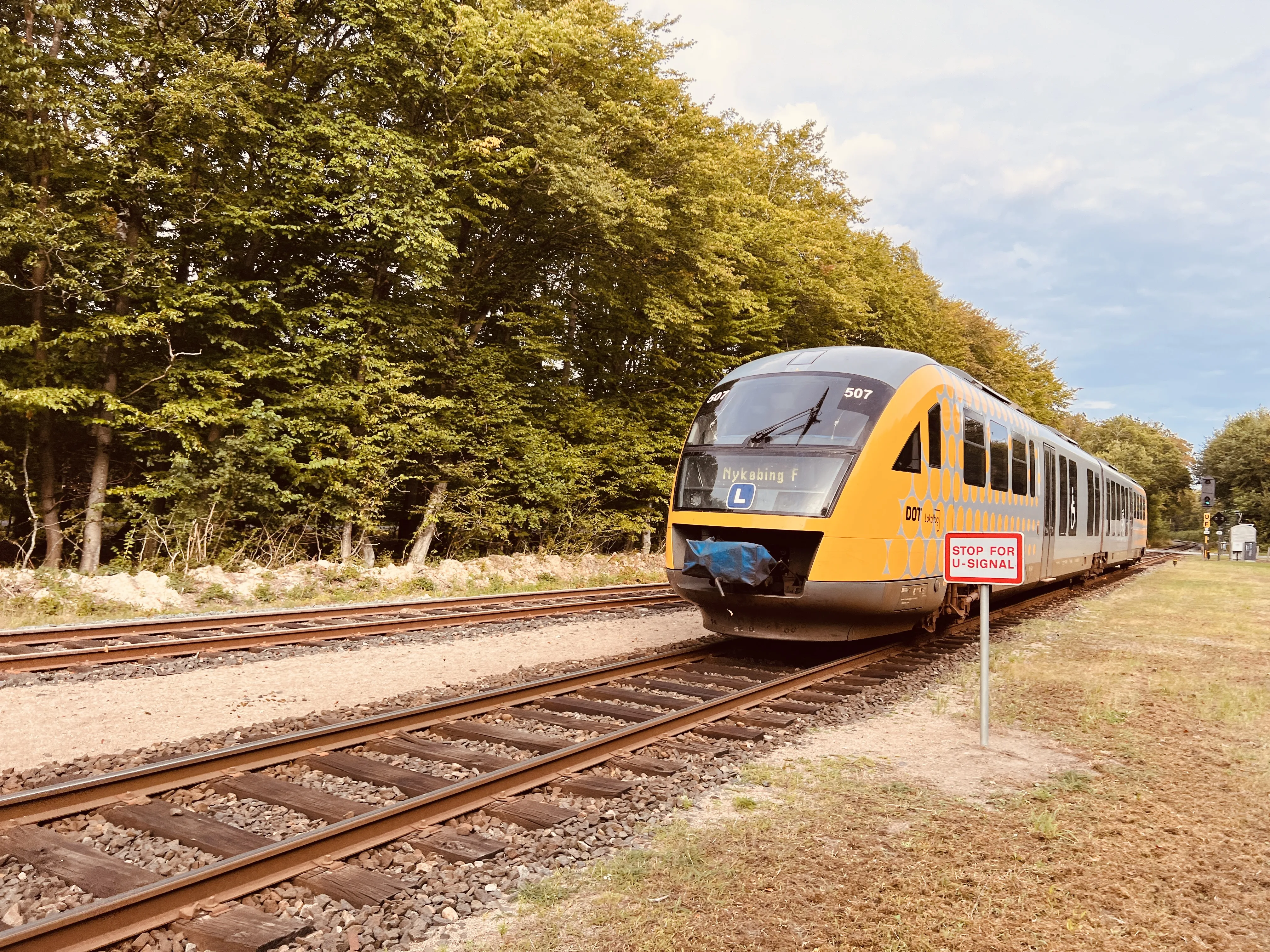 Billede af LT DM 507, tidligere NJJ DM 507 fotograferet ud for Ryde Trinbræt.