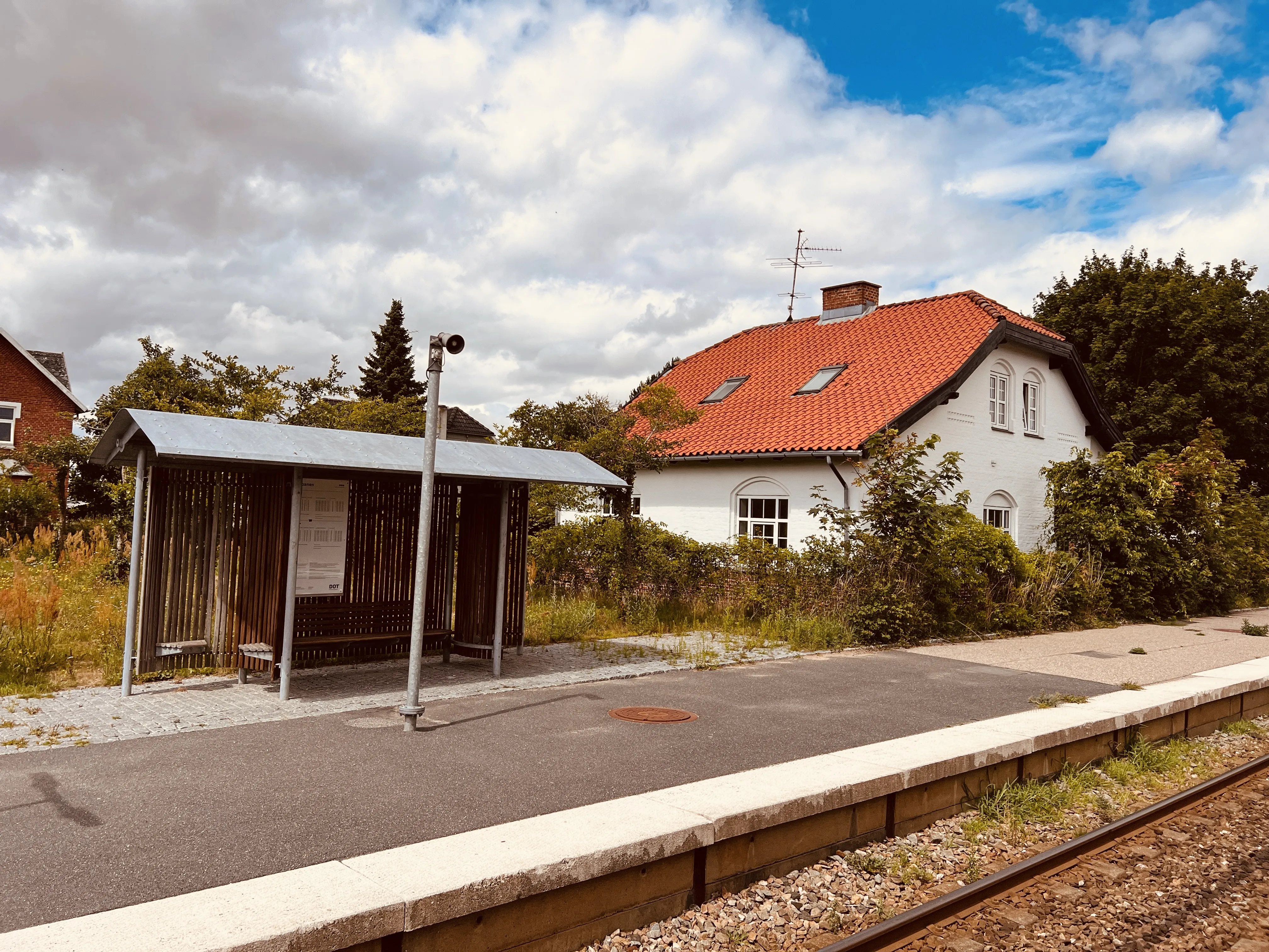 Billede af Kirke Eskilstrup Station.