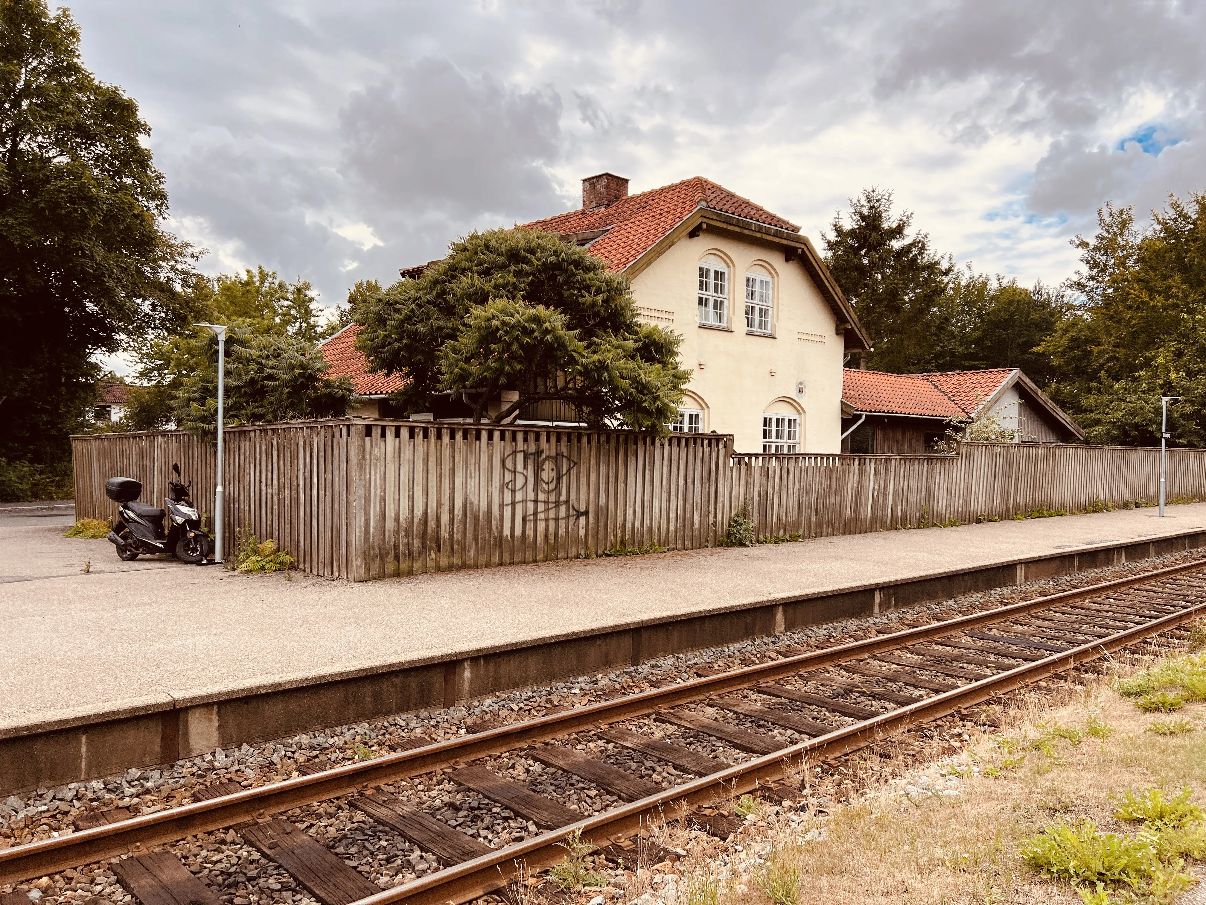 Billede af Skellebjerg Station.