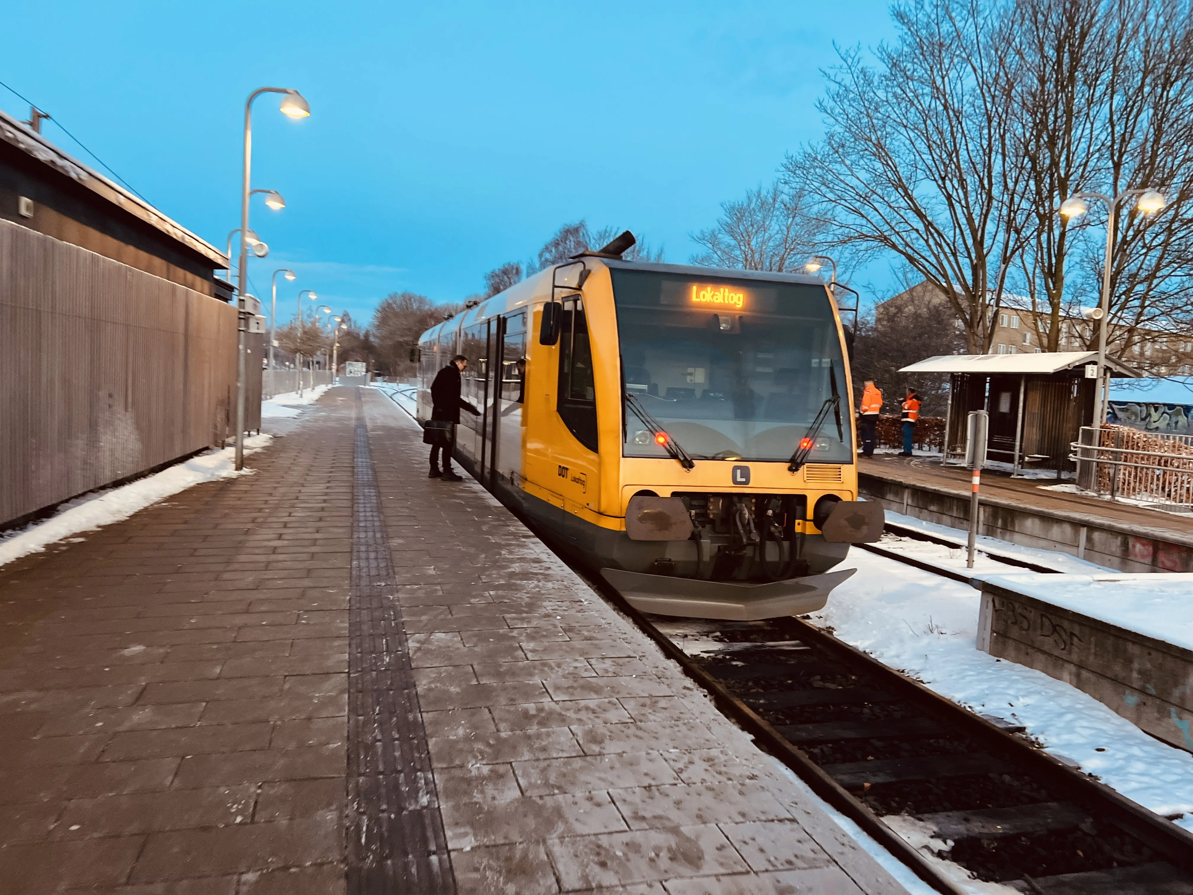 Billede af Jægersborg Lokalbane Station.