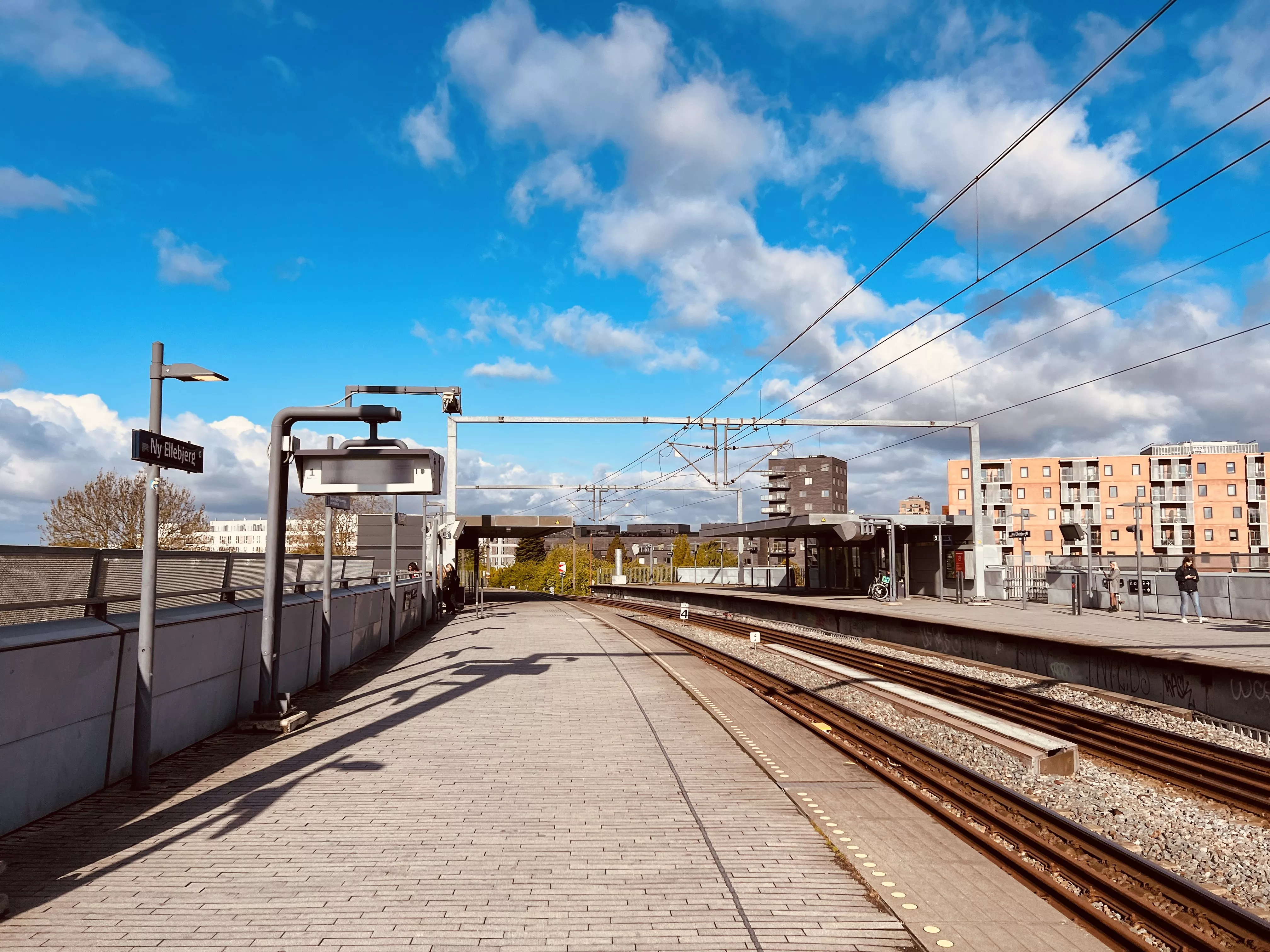 Billede af Ny Ellebjerg Station.