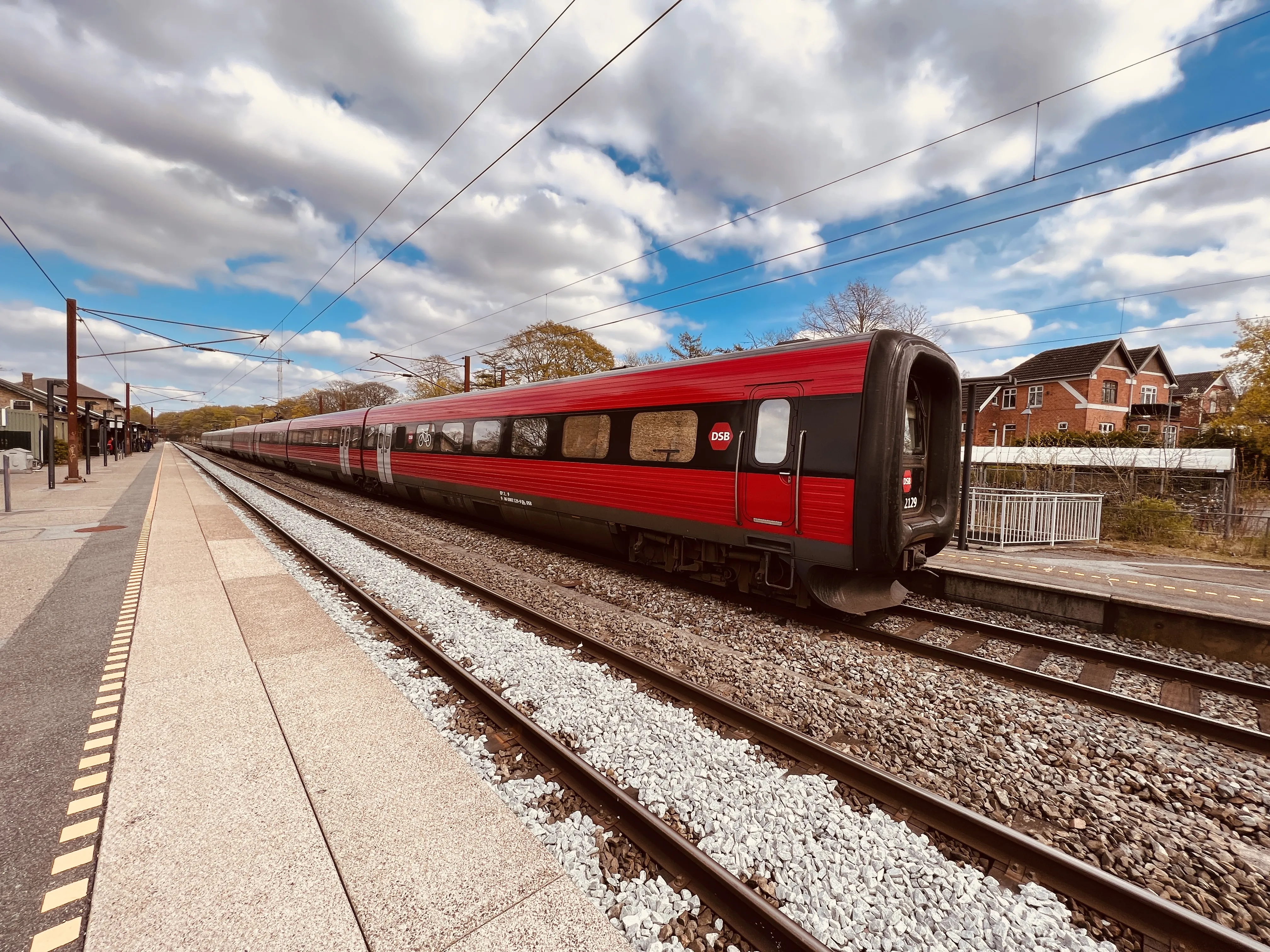 Billede af DSB ER 2029 fotograferet ud for Sorø Station.